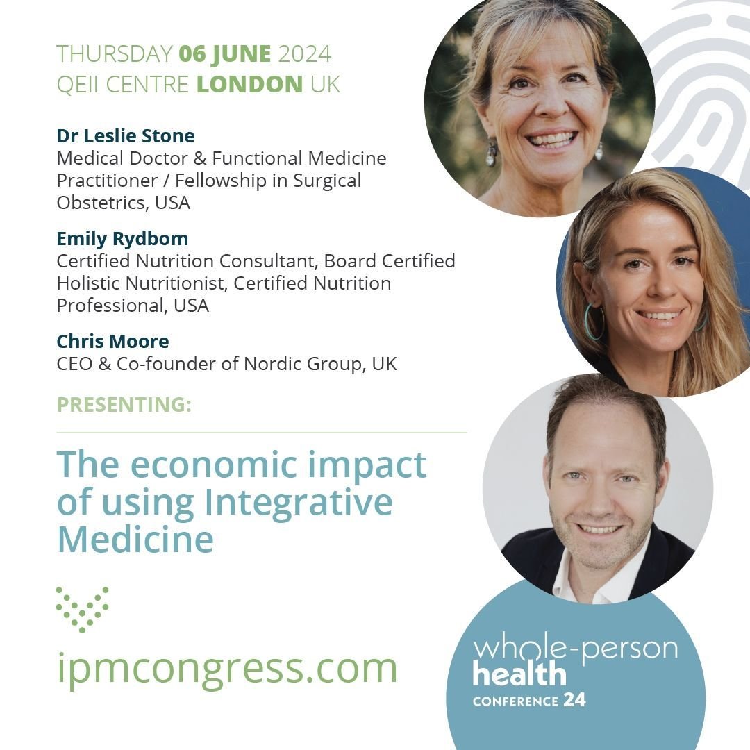 We're coming for you, London! We are quite honored to have been invited for both a keynote (with Chris Moore of @dnalifelabs) and workshop presentation at the Integrative &amp; Personalized Medicine Congress: Whole-Person Health Conference.  We will 
