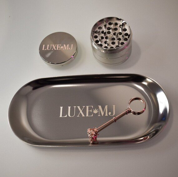 Flower Tray, Herb Grinder, AND Rose Holder.