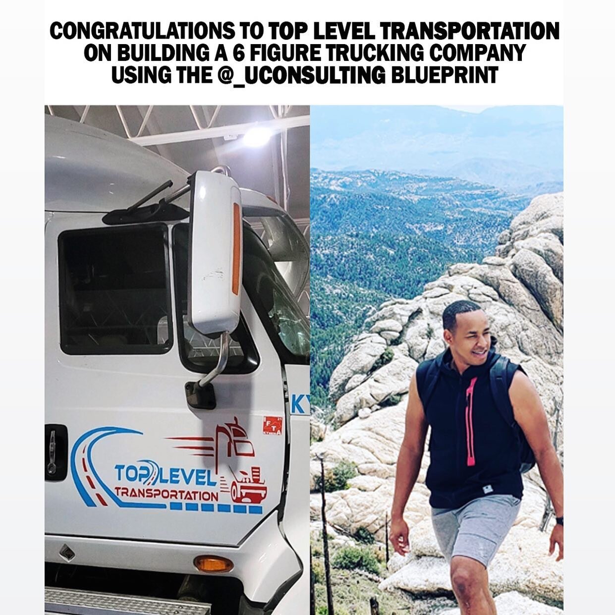 Congrats @eldomi007 keep killing it 💪💪💪
___________________________________

A few months ago Carlos started dming me to get started in trucking 

At first to get experience we put him on with Soha Transport as an owner operator 

With @shahrozali