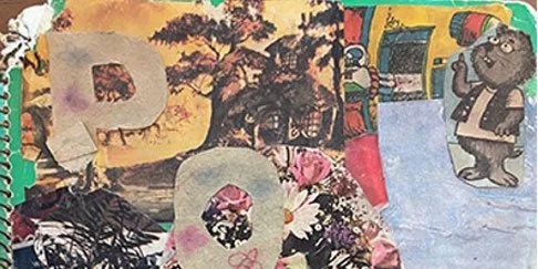 collage cover for the Green Notebook