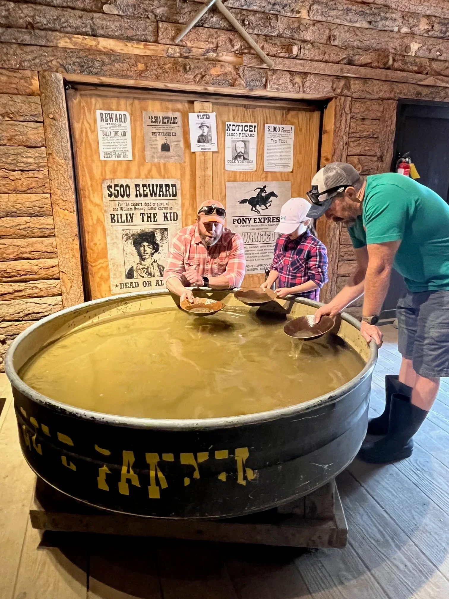Panning for gold