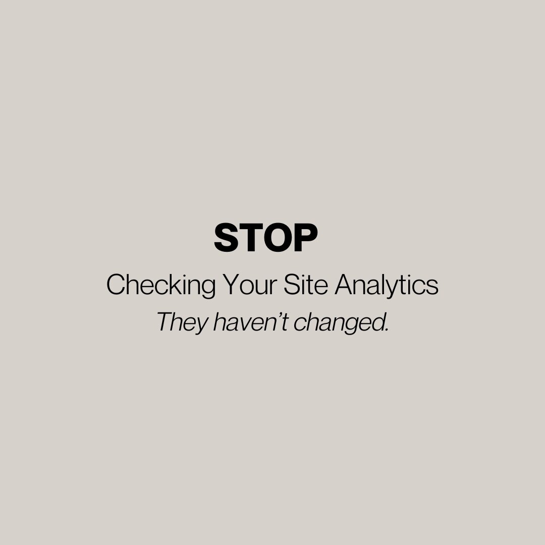 Hitting refresh on your analytics multiple times a day? Hoping your website suddenly starts serving you?

Wondering how we know? 

Truth: Your website wasn't created with a strategic, expert approach. It's not reaching your audience, and when it does