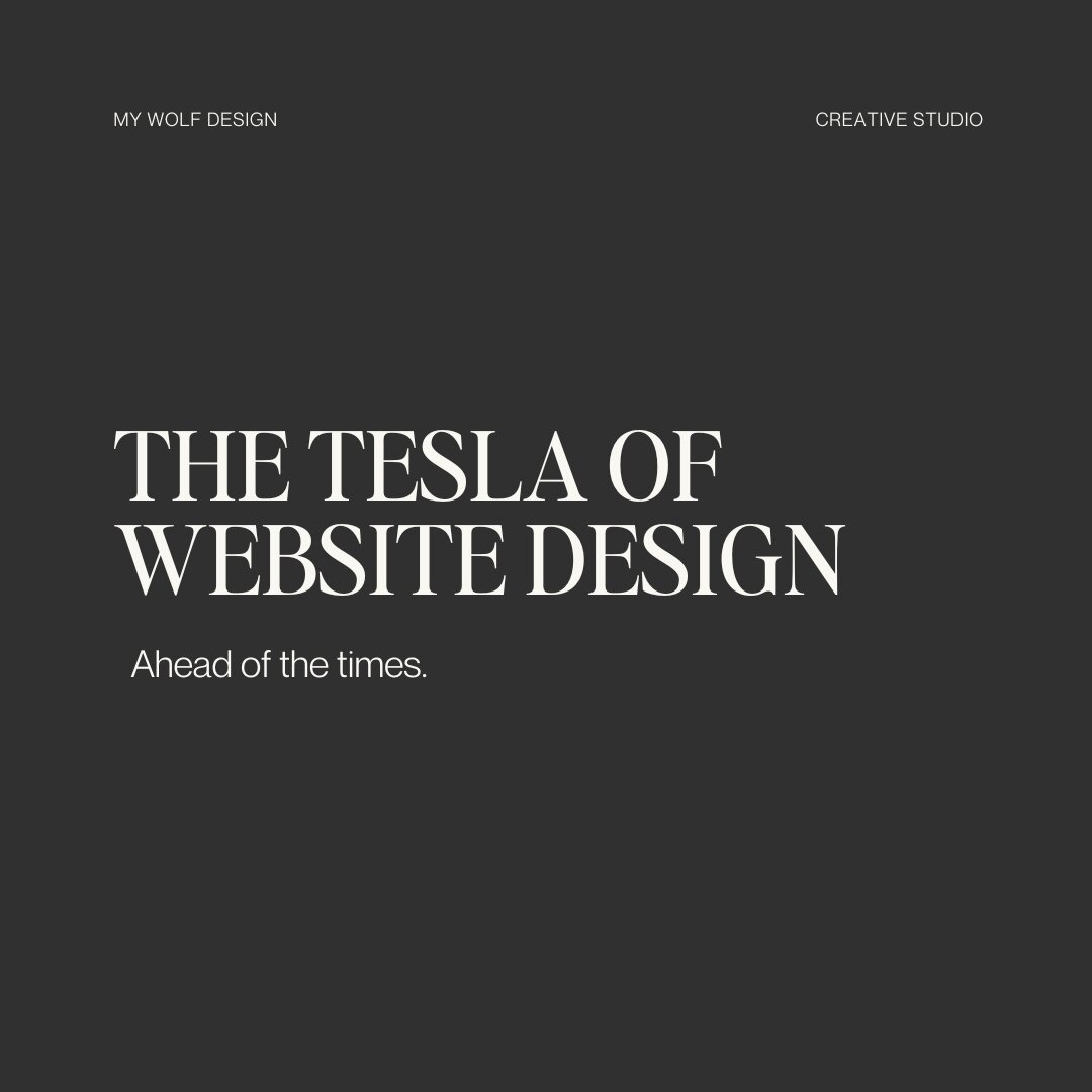 If you don't have one, you kinda want one. Right?!

Like the Tesla, a MWD website follows the principles of design, user experience, efficiency, and performance. 

Innovation:
Tesla is known for its innovative approach to electric vehicles, incorpora