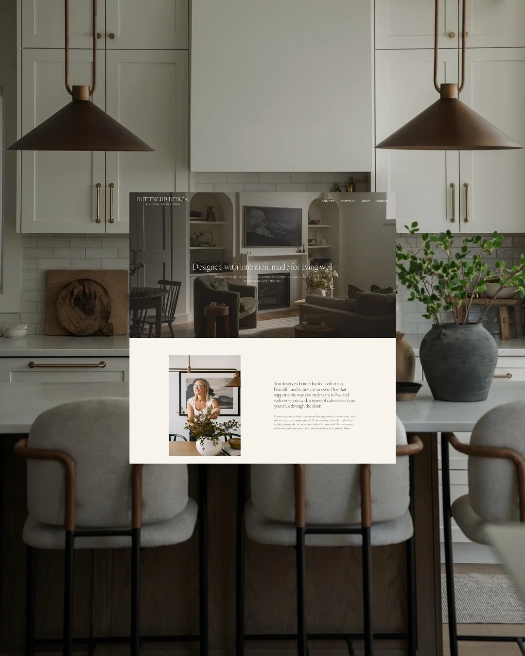 &ldquo;My website doesn&rsquo;t reflect who I am anymore. It feels dated. I want higher-budget clients, aligned style, and a platform that represents my growth.&rdquo; 

Andrea&rsquo;s been in business since 2007: building and designing homes, managi