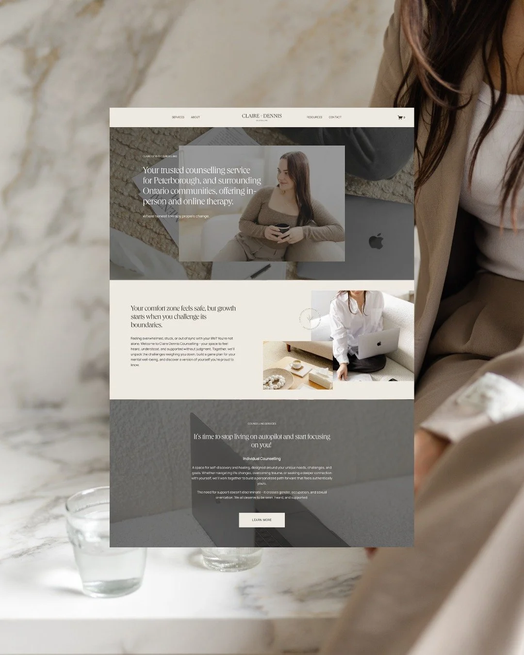 Now skip to slide 4 again! 

Mental Health clinics are like Tim Hortons - there's one on every corner. And, we love that. Every industry needs variety.

But, it's easy to get lost in that variety. So, you tweak your website daily, you run Google ads,