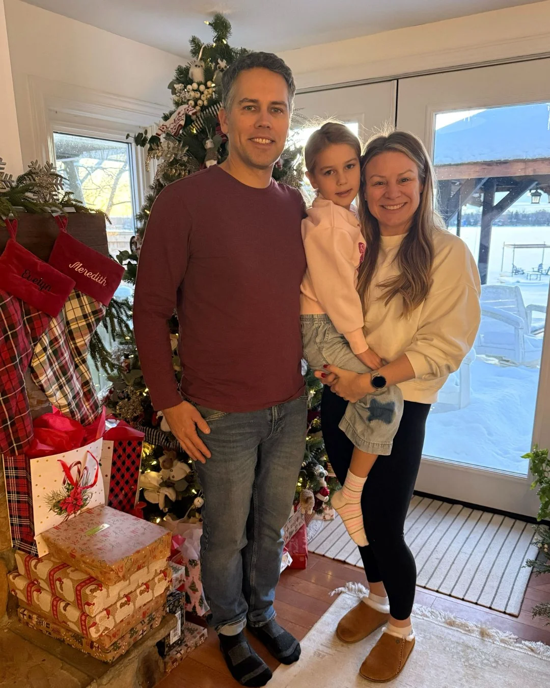 From our families to yours, Merry Christmas! 

May it be filled with hot coffee, cozy fires, and Mariah Carey on repeat.