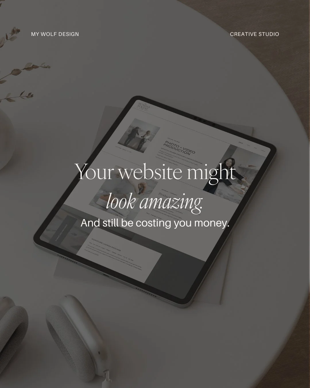 &ldquo;Your websites are so pretty.&rdquo;

We hear that all the time.
And we appreciate it.

But pretty has never been the goal.

Pretty is a byproduct.
Performance is the point.

We see &ldquo;nice-looking&rdquo; websites every week that:
&rarr; do