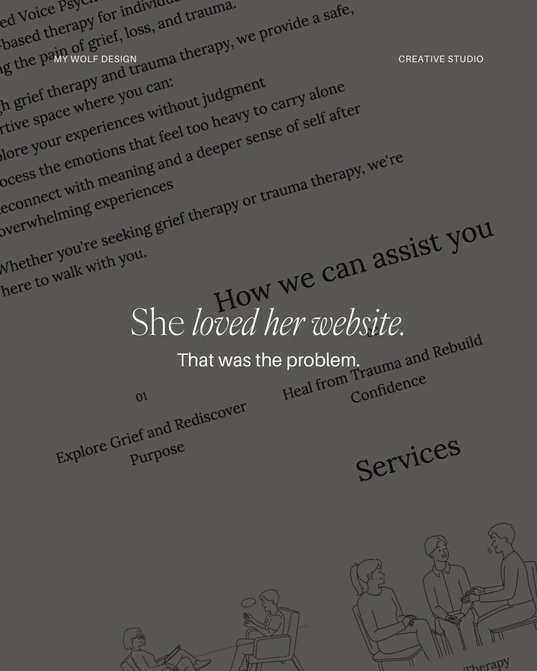 One of the hardest parts of owning a business?

You&rsquo;re too close to it.

When you look at your website, you don&rsquo;t see layout issues or structural gaps. You see the years you&rsquo;ve poured into it. The late nights. The pivots. The growth