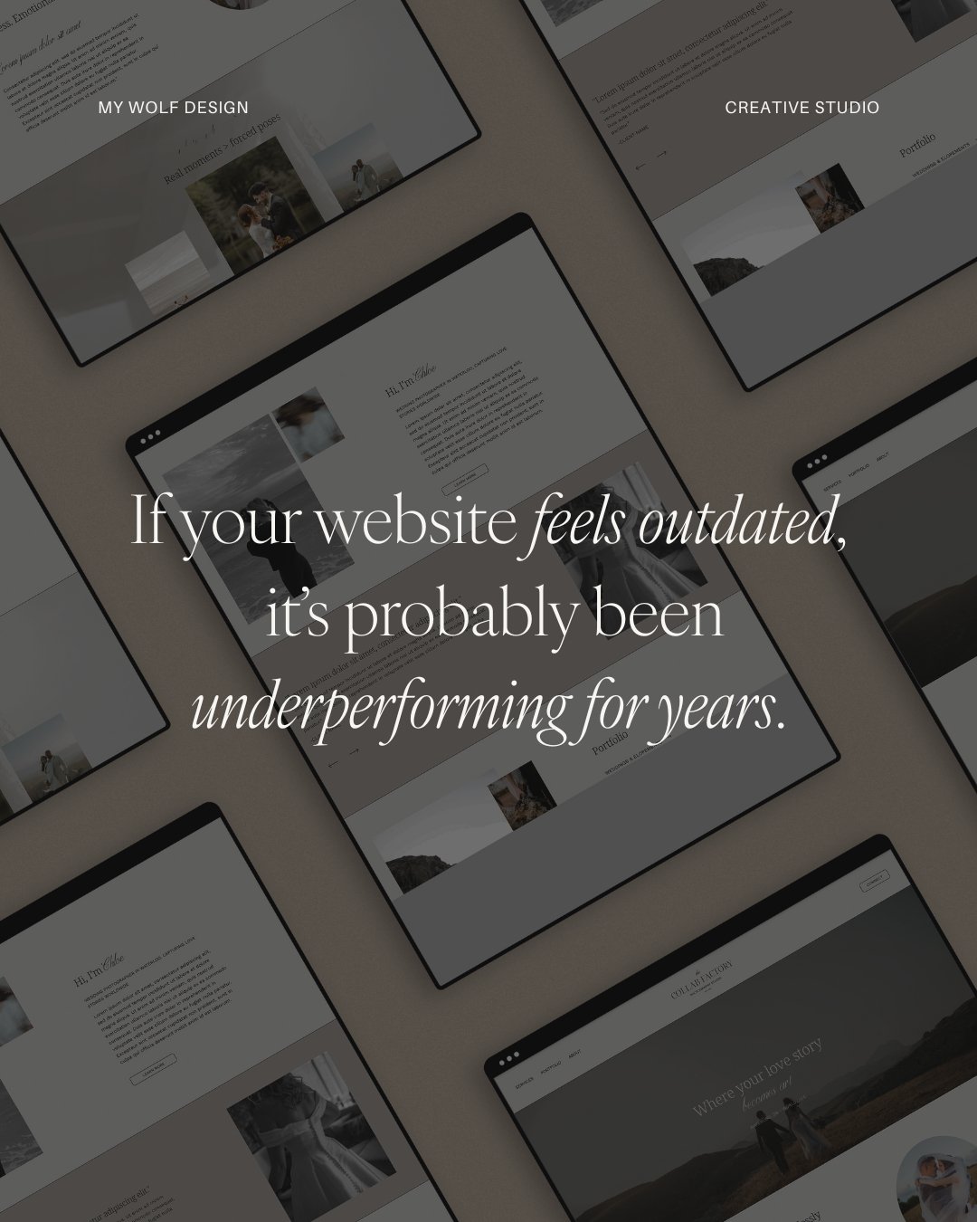Most business owners come to us saying:

&ldquo;Our website just feels&hellip; old.&rdquo;

And usually, they&rsquo;re right.

But here&rsquo;s the part that surprises them:

By the time a website looks outdated,
it&rsquo;s usually been underperformi