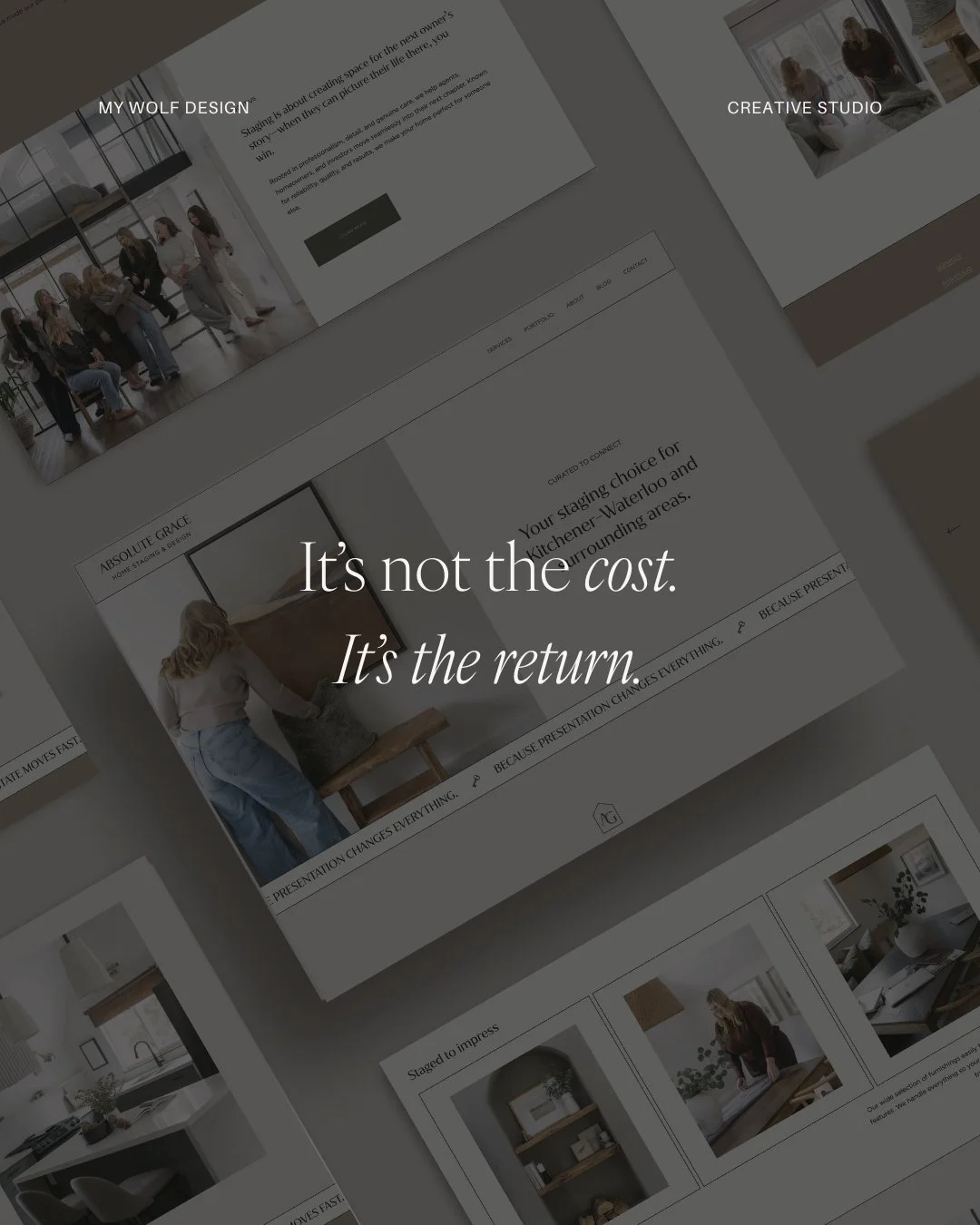 Most people don&rsquo;t struggle with the cost of branding and web strategy.

They struggle with understanding the return.

Because when you think you&rsquo;re paying for:
a logo, a site, some fonts and colours&hellip;

It feels cosmetic.
Optional.
&