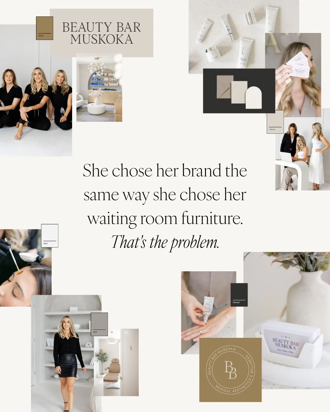 When most business owners build their brand, they are not thinking about strategy. They are thinking about how they want to feel.

Safe. Professional. Legitimate.

So they pick colours that feel calming, fonts that feel clean, a logo that feels premi