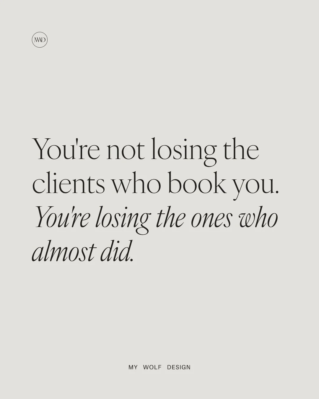 Here's the thing about those people. You never see them. There's no notification when someone lands on your site, feels a little unsure, and closes the tab. No email that says "I was going to reach out but something felt off." They just lea
