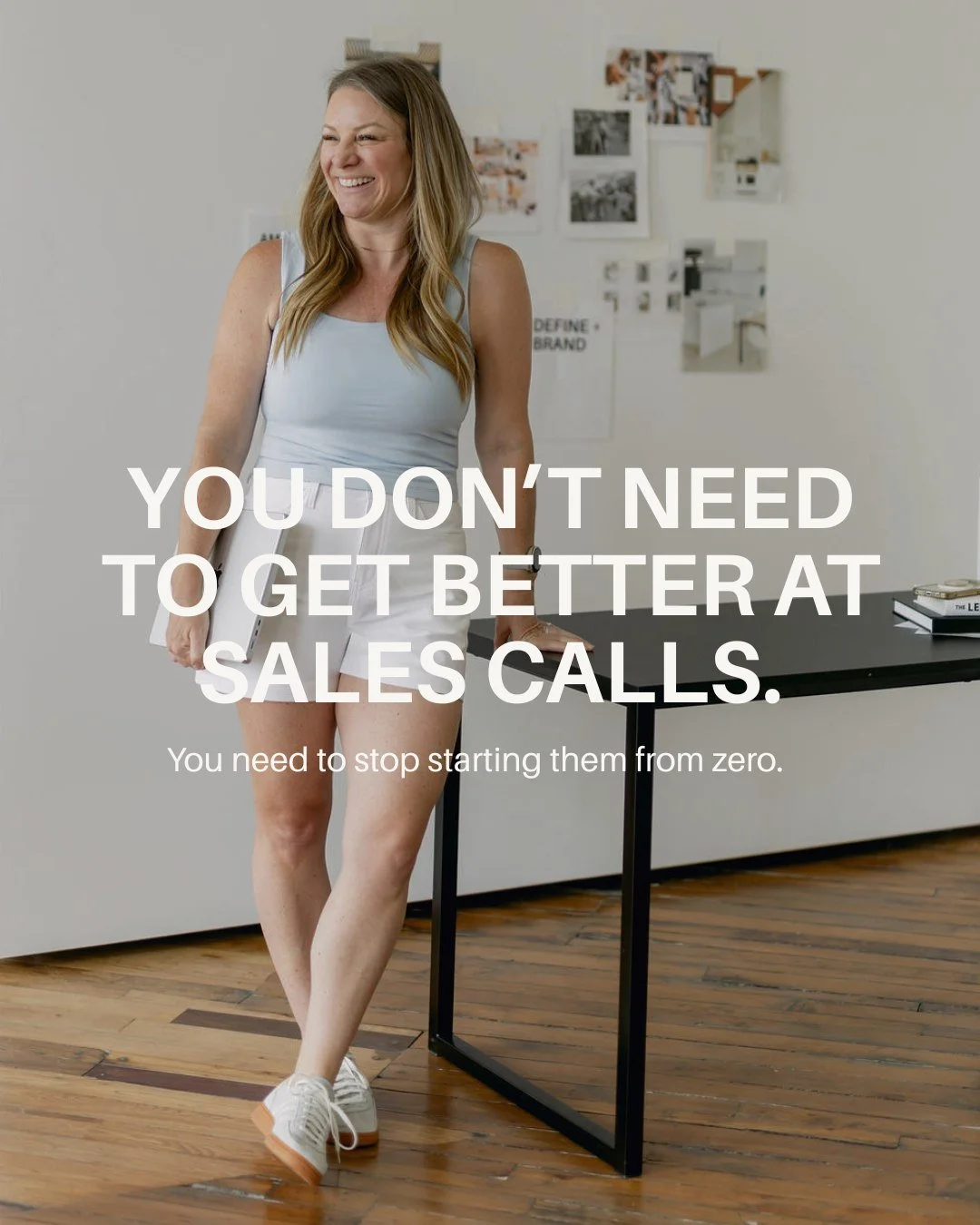 A woman got on a call with me and described her own brand as a "patchwork".

That is my word. She had picked it up from one of my webinars and by the time we were talking she was using it to diagnose herself.

I did not sell her anything on