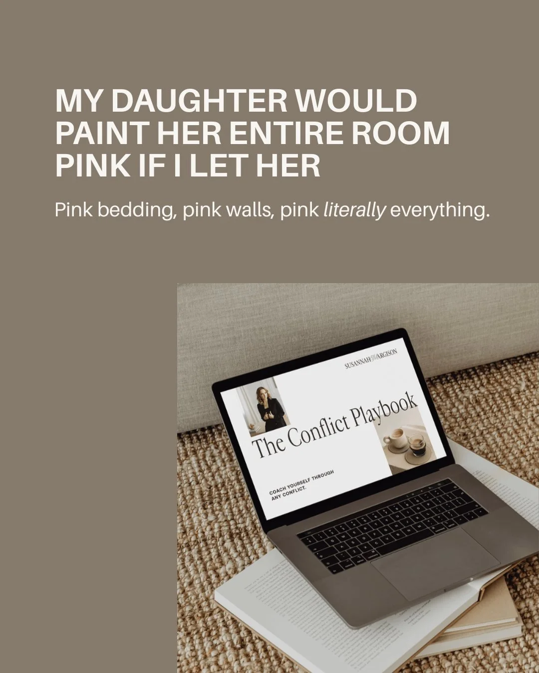I'm sad to report I don't have it in me to allow that.

But it's the same instinct I see with owners all the time. Someone decides they're luxury, and then it's the font and the colours and the photos and the words, every single thing turned all the 
