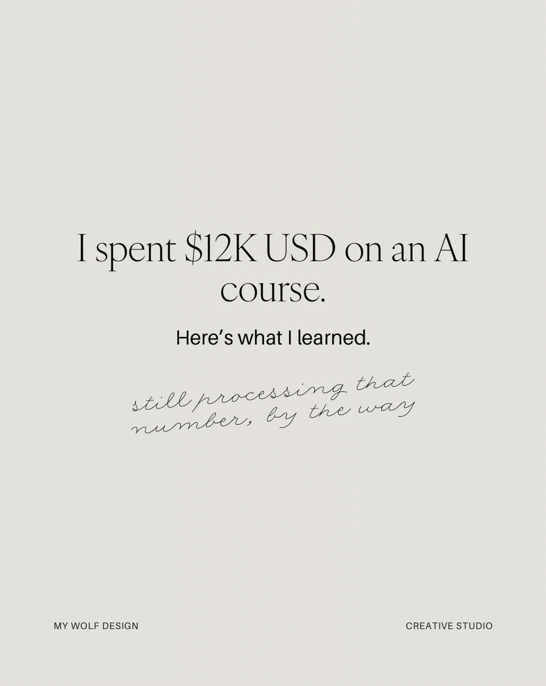 A friend who took the same course was using it for something small last week and it quietly switched everything to British English. She didn&rsquo;t ask it to. It just decided.

That&rsquo;s the version you catch. Imagine the ones you don&rsquo;t. An