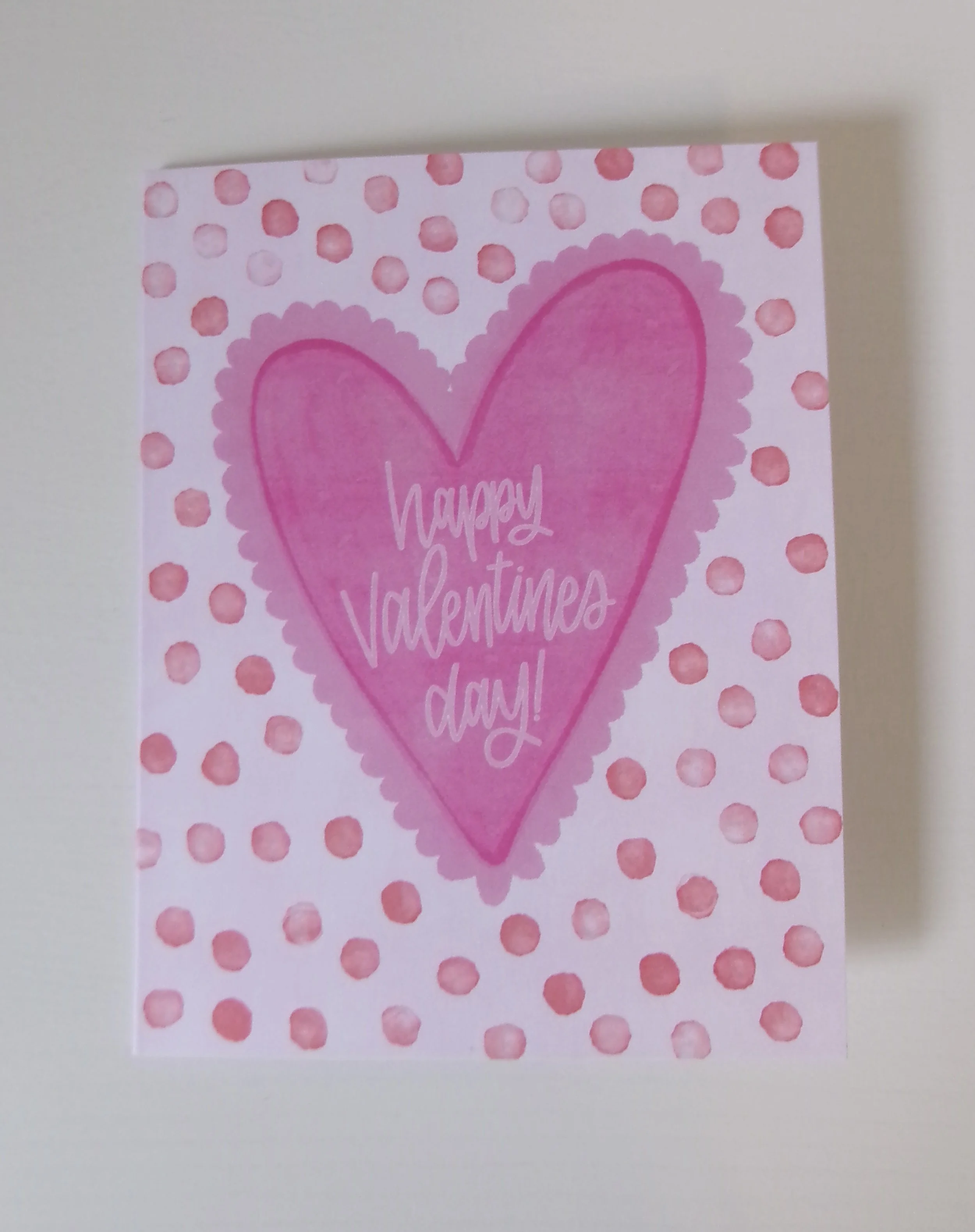 VINTAGE VALENTINES DAY CARD