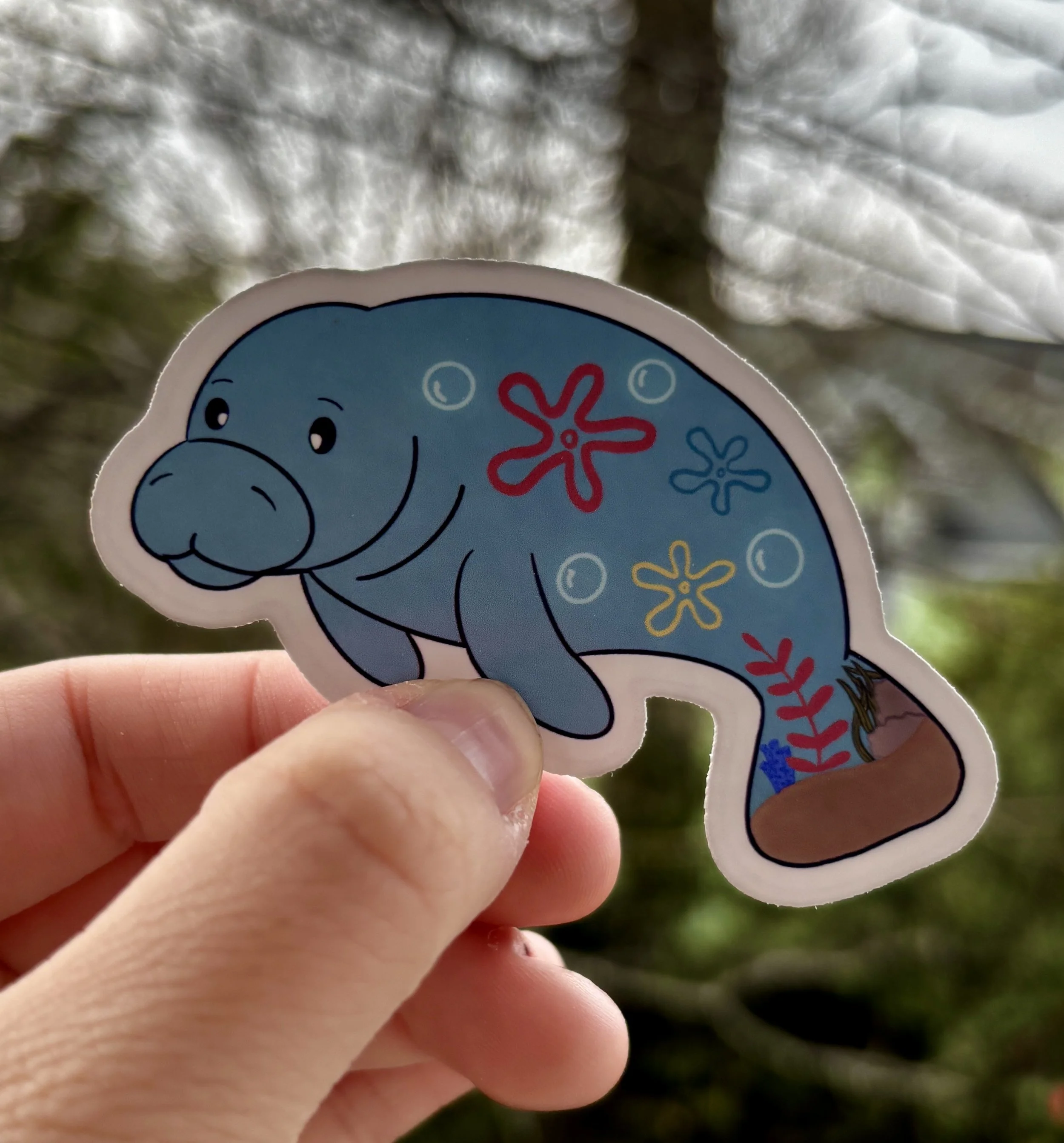 SEA COW STICKER