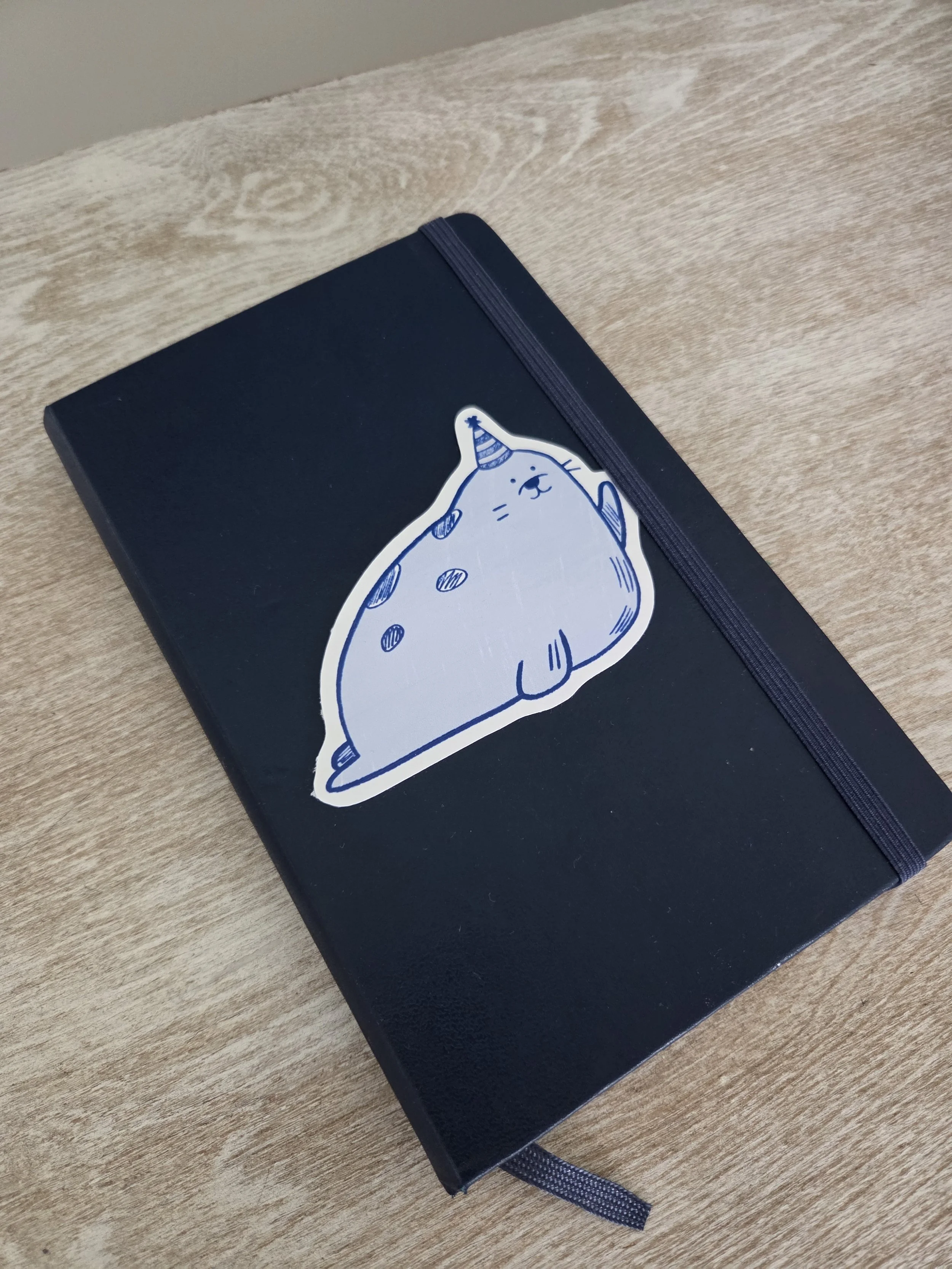 Seal With Birthday hat Sticker on Sketchbook.jpg