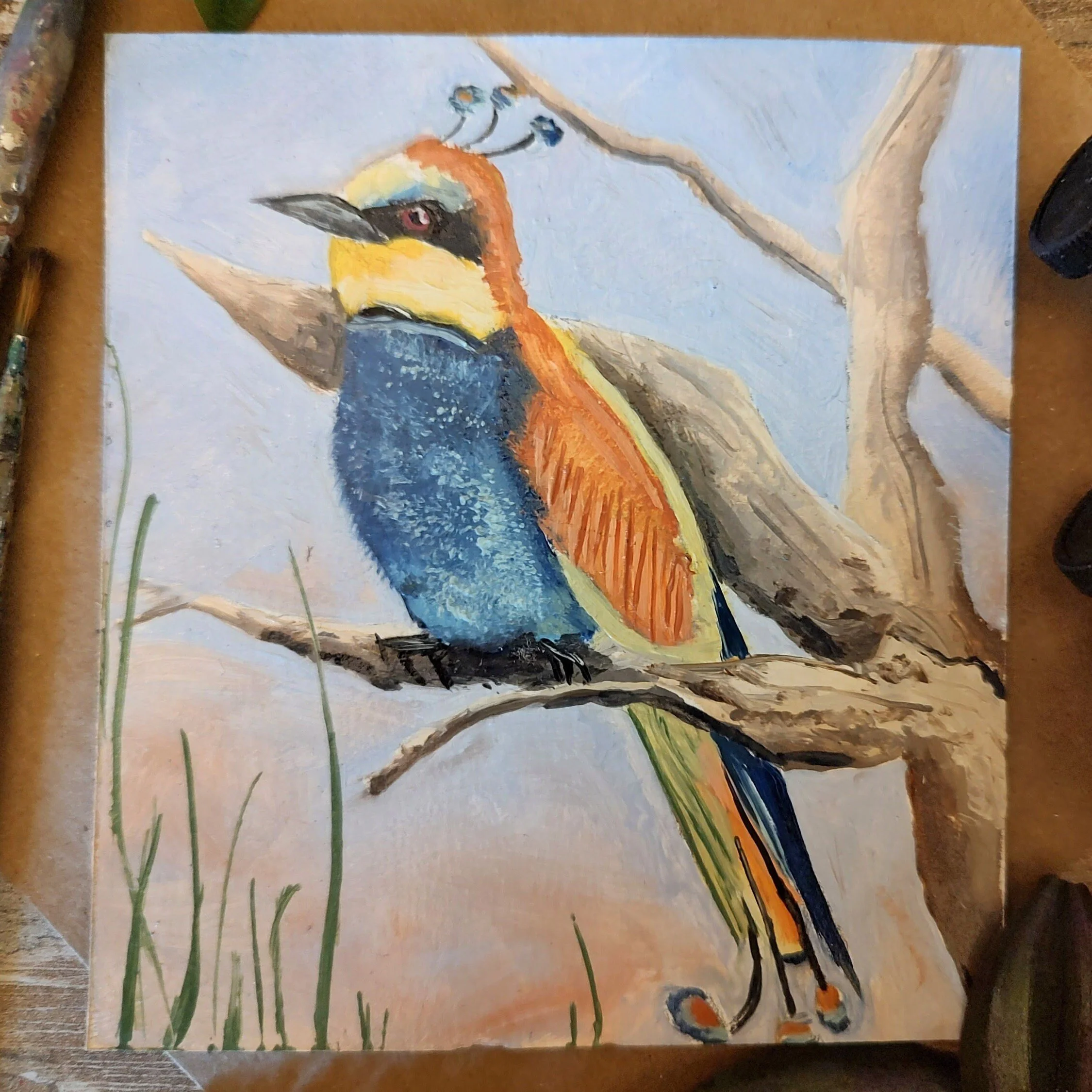 Little Bird _ Oil Painting Print.jpg
