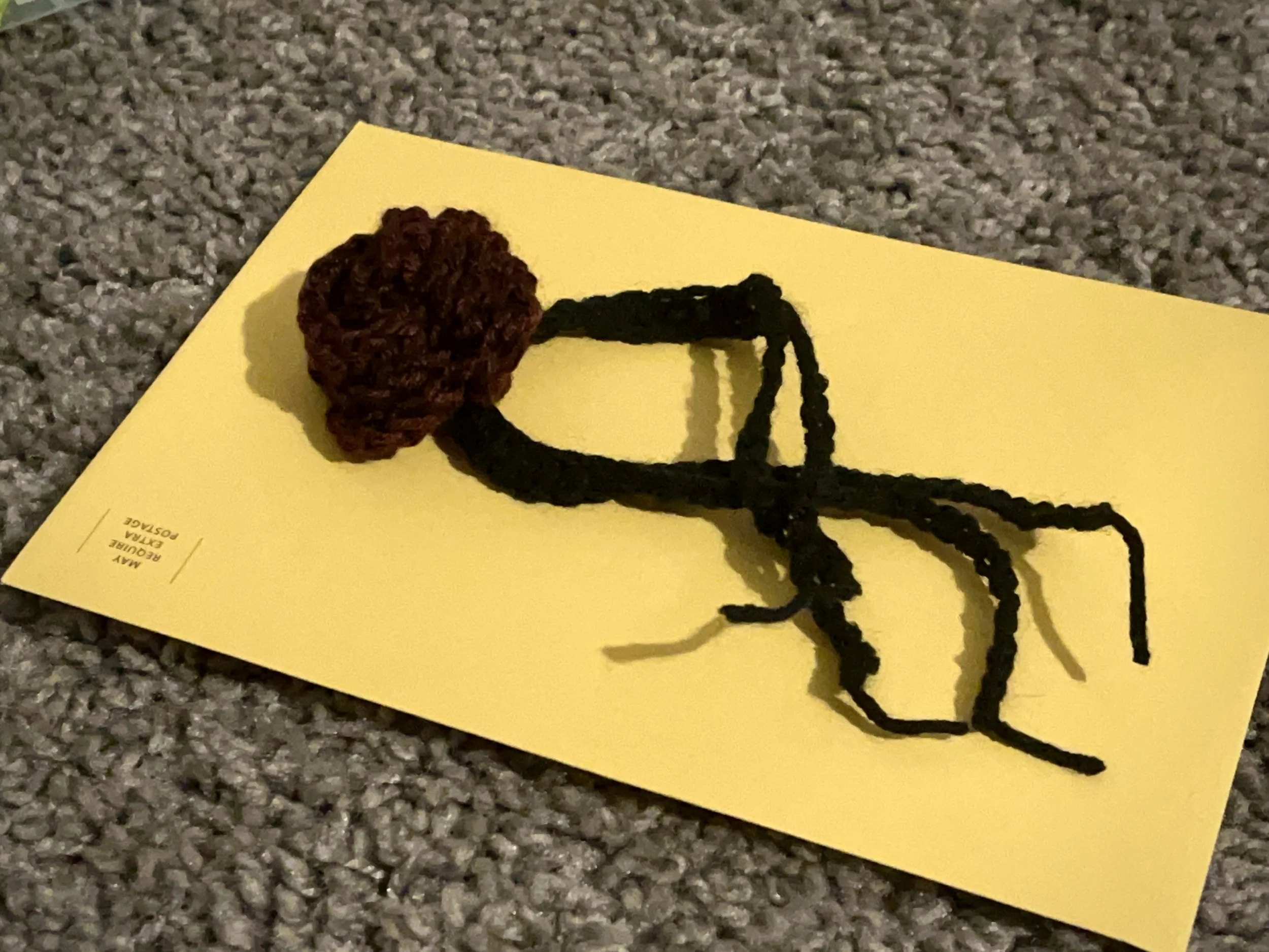 CROCHET ROSE BRACELET