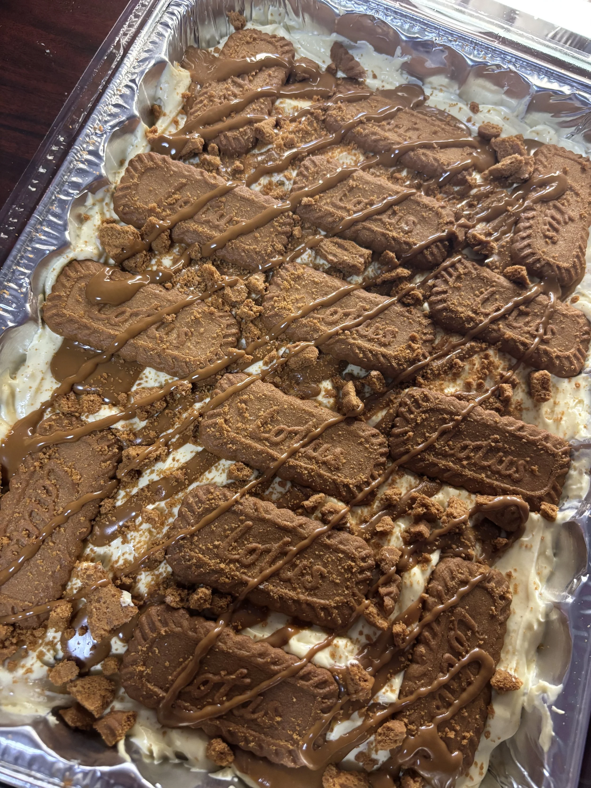 LARGE BISCOFF BANANA PUDDING PAN