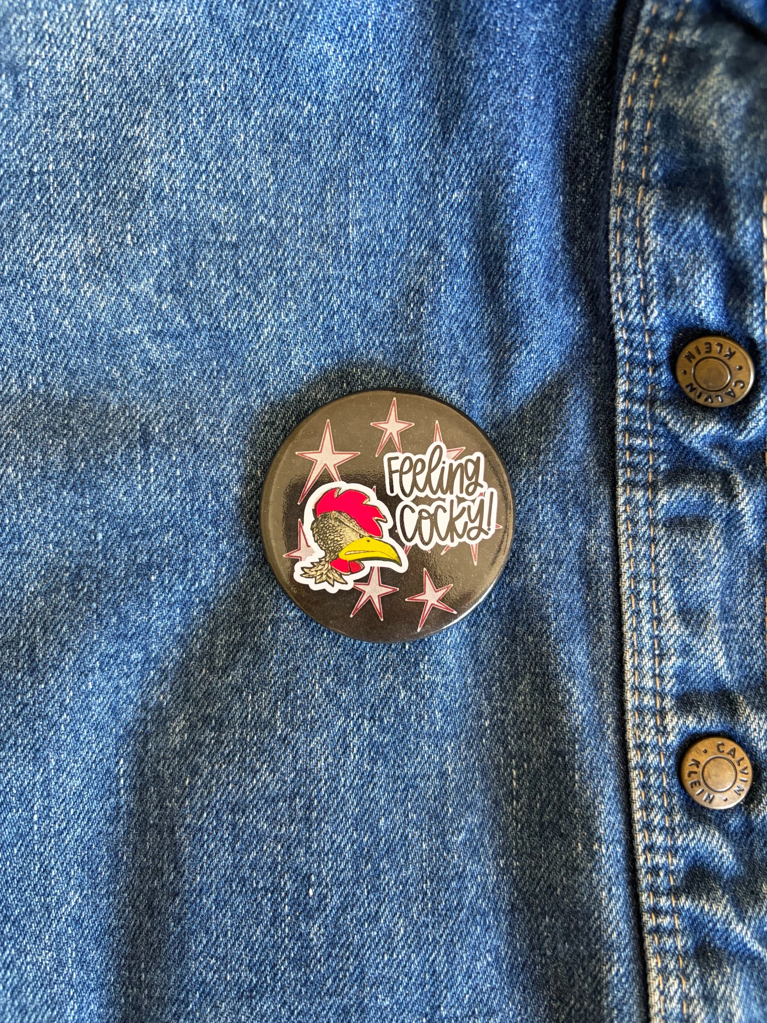 Feeling Cocky on Jacket.JPG