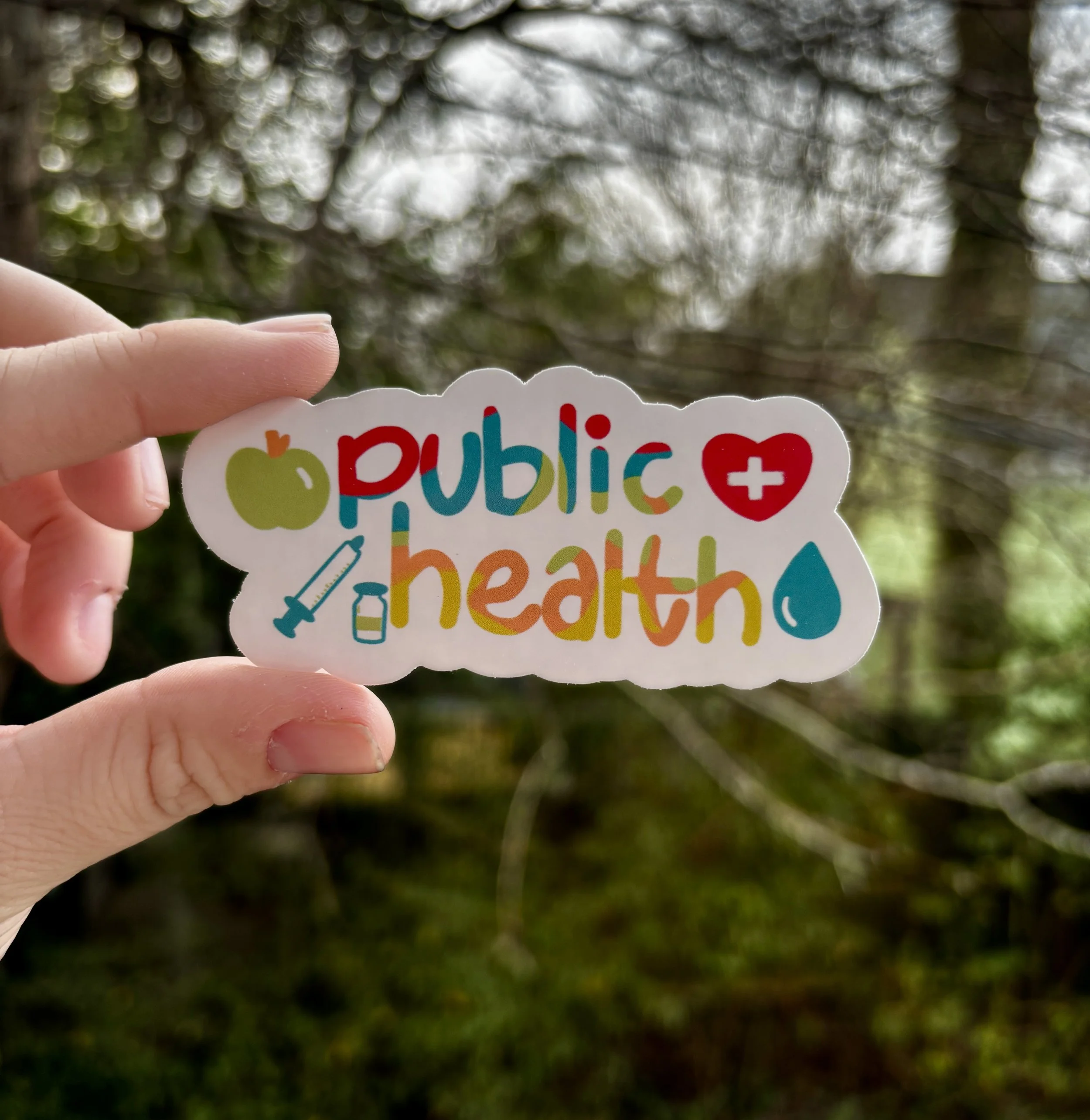PUBLIC HEALTH STICKER