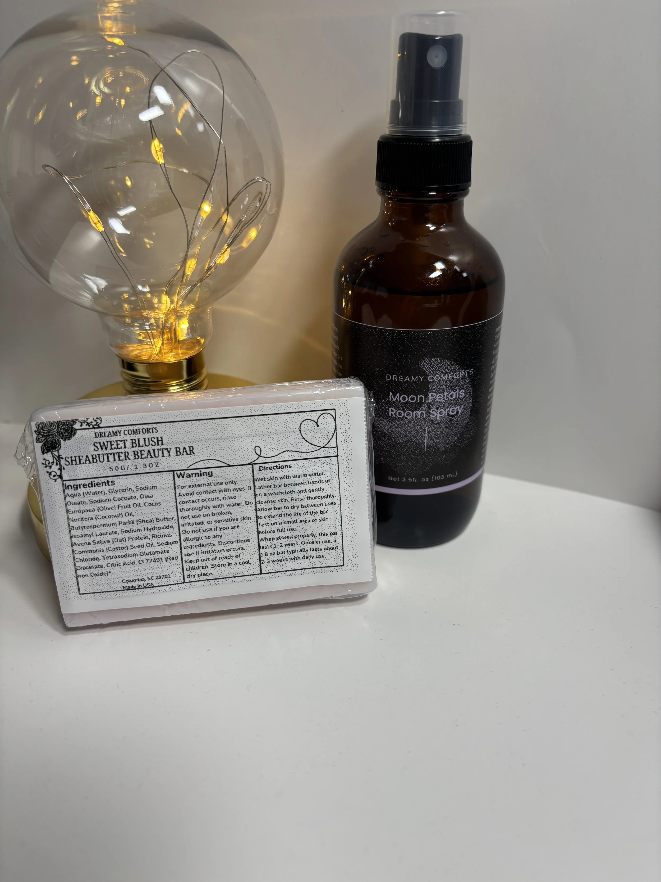 ROOM SPRAY + BEAUTY BAR