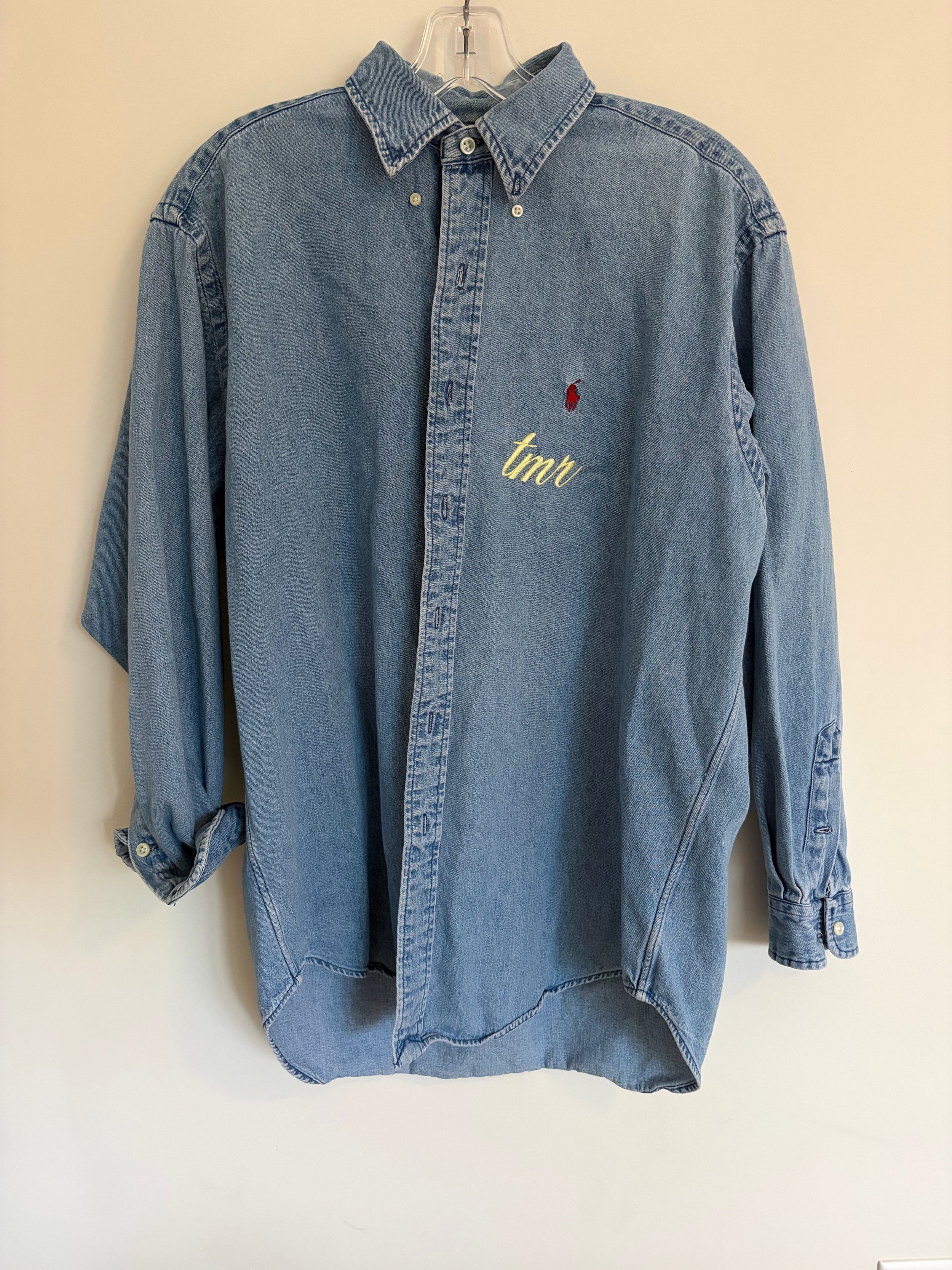 Custom Denim Button Up Embroidery.JPG