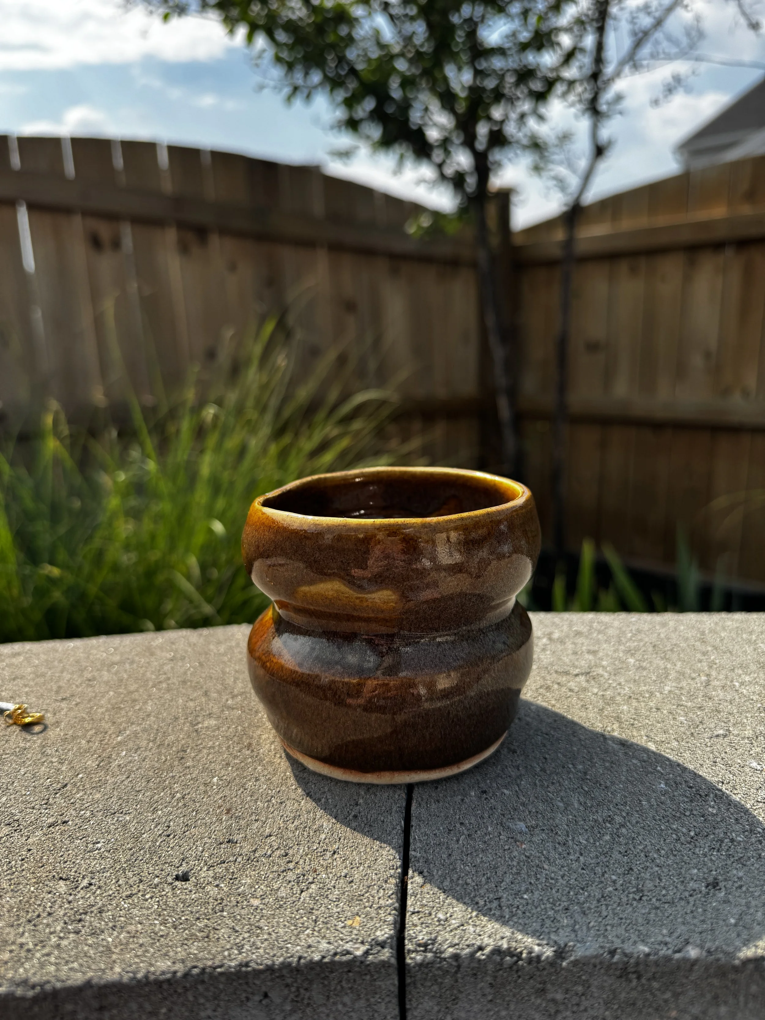 DOUBLE BUBBLE CERAMIC PIECE