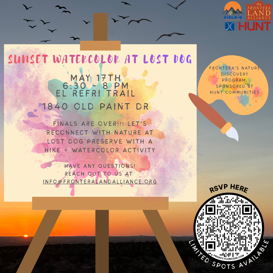Sunset Watercolor Guided Hike at Lost Dog — Registration Required
