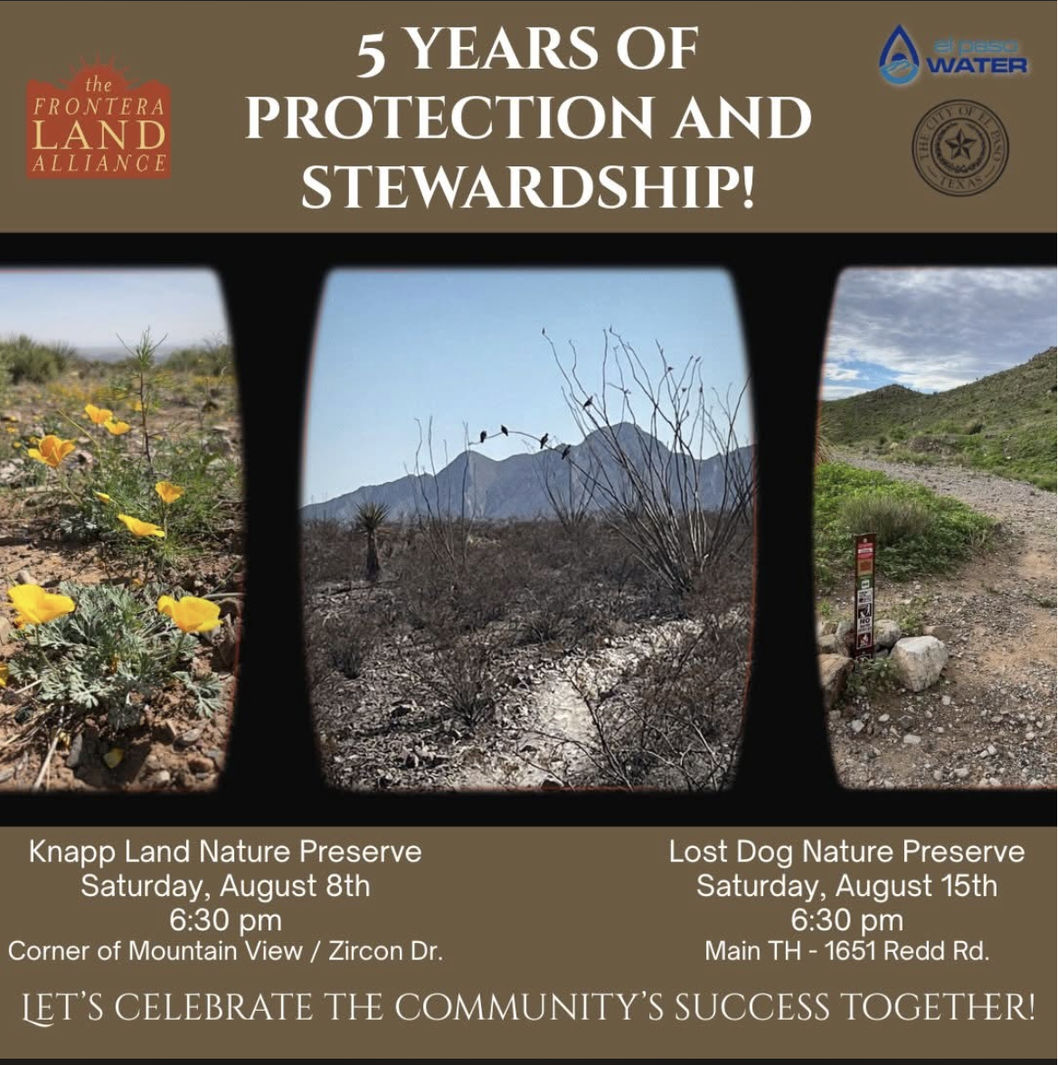Celebrate Lost Dog Nature Preserve 5 year Conservation Easement 