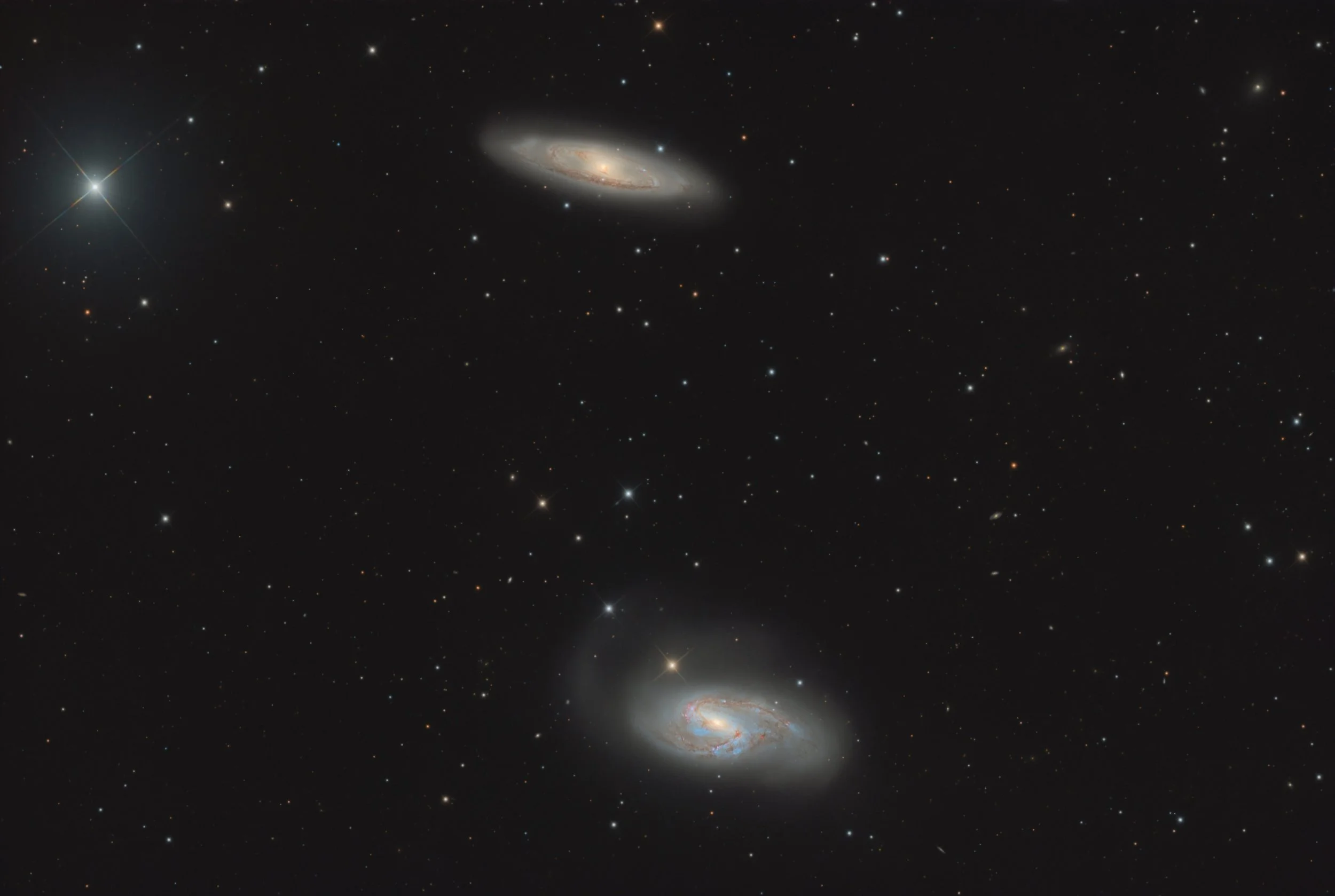 M 66 & M 65