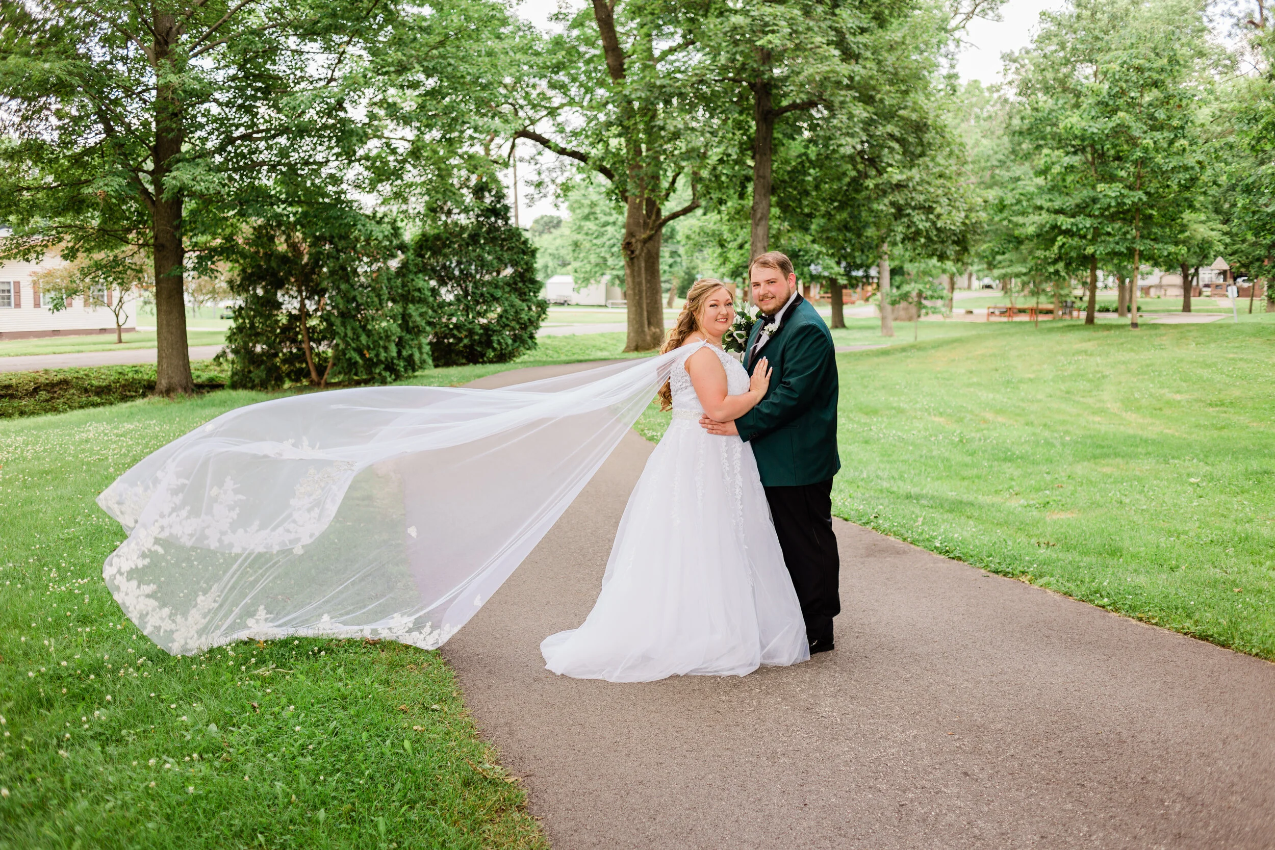 High School Sweethearts DIY Summer Indiana Wedding