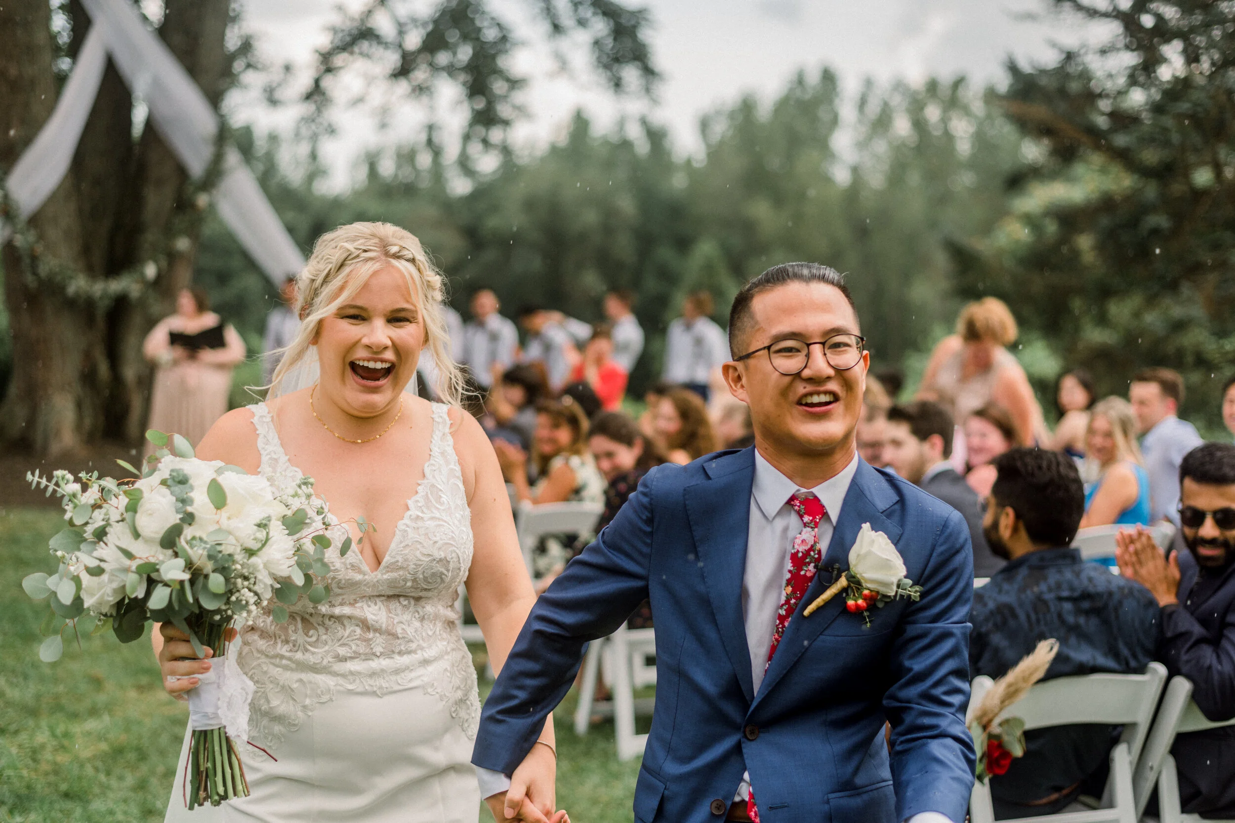 Summer Wedding at Mustard Seed Gardens