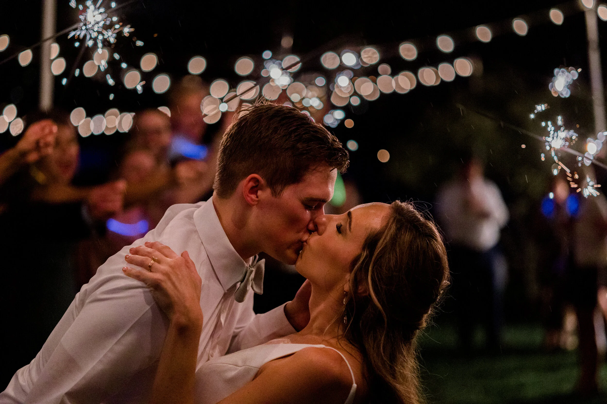 Intimate, Modern Fall Backyard Wedding in Fort Wayne