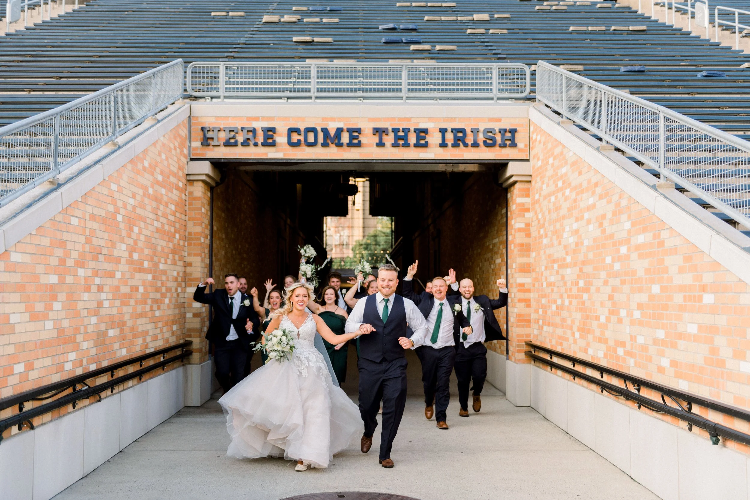 Intimate Fall Wedding at Notre Dame