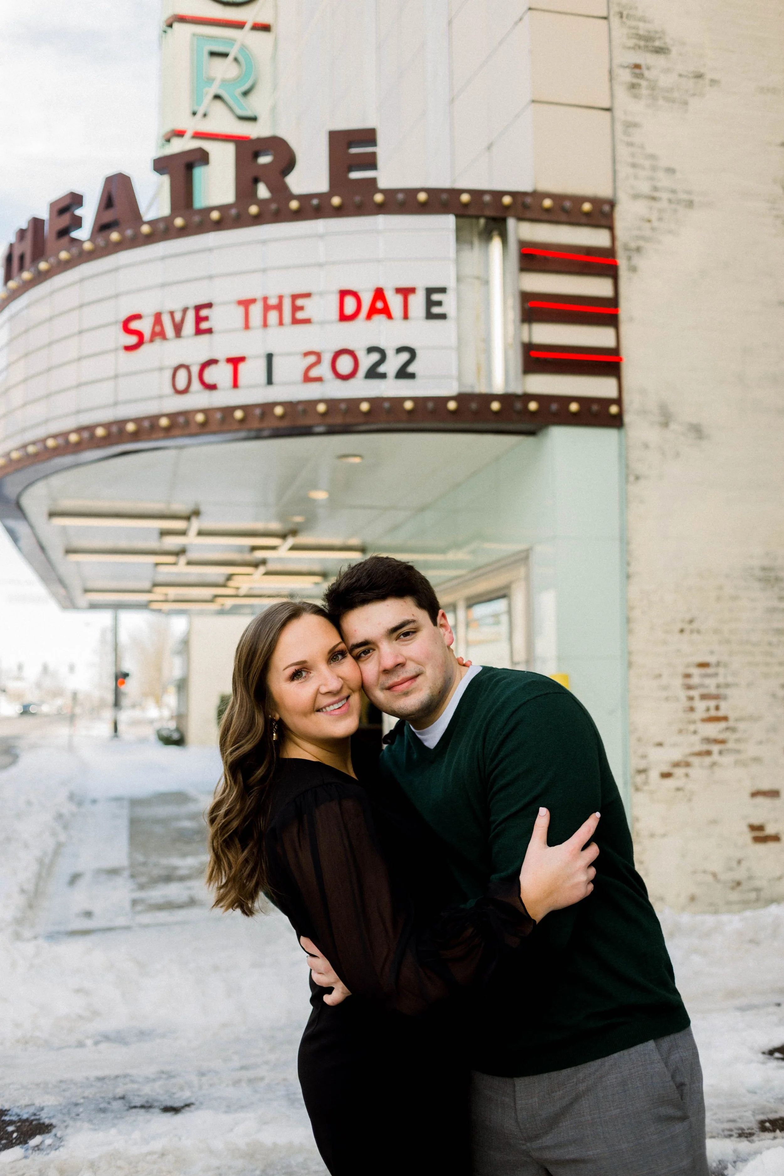 Downtown Columbus Engagement Session 