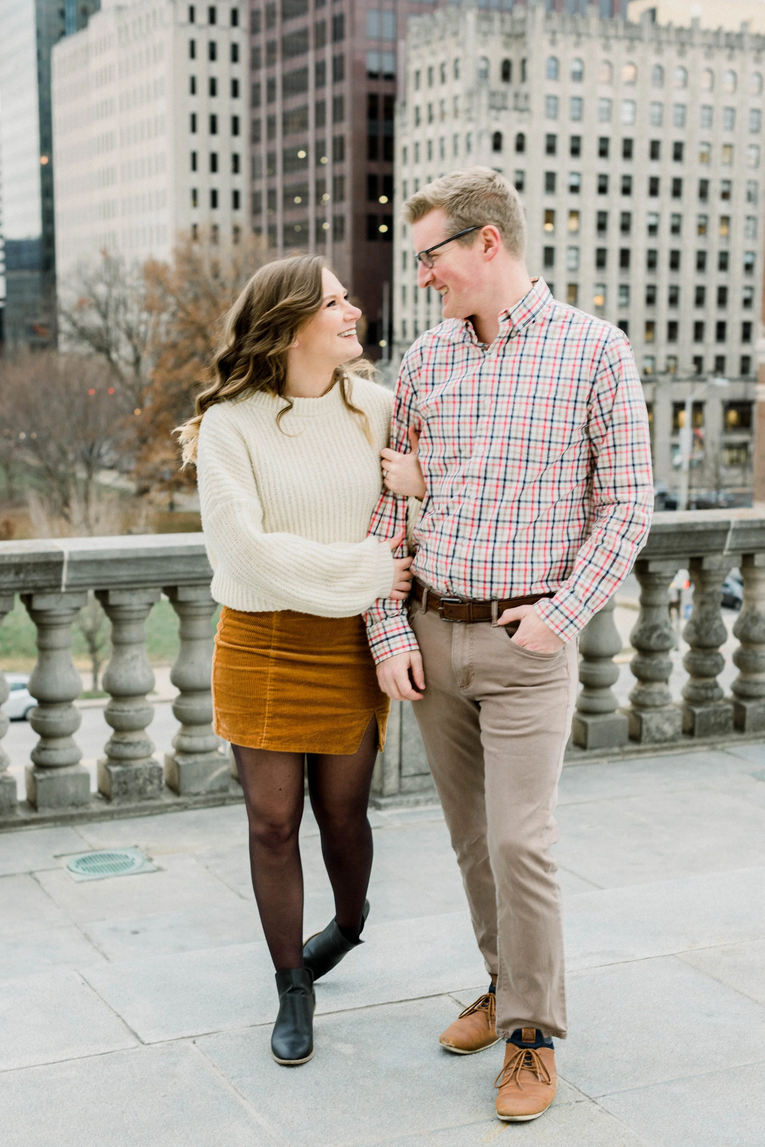 Downtown Indy Engagement Session 
