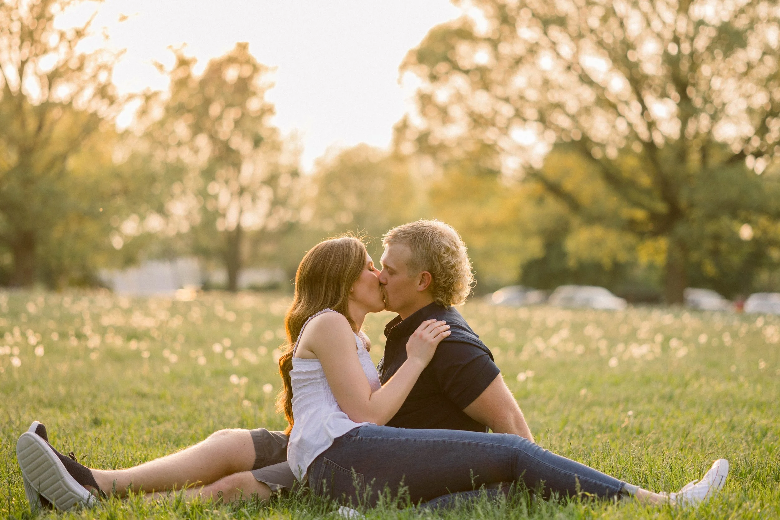 Garfield Park Summer Engagement Shoot