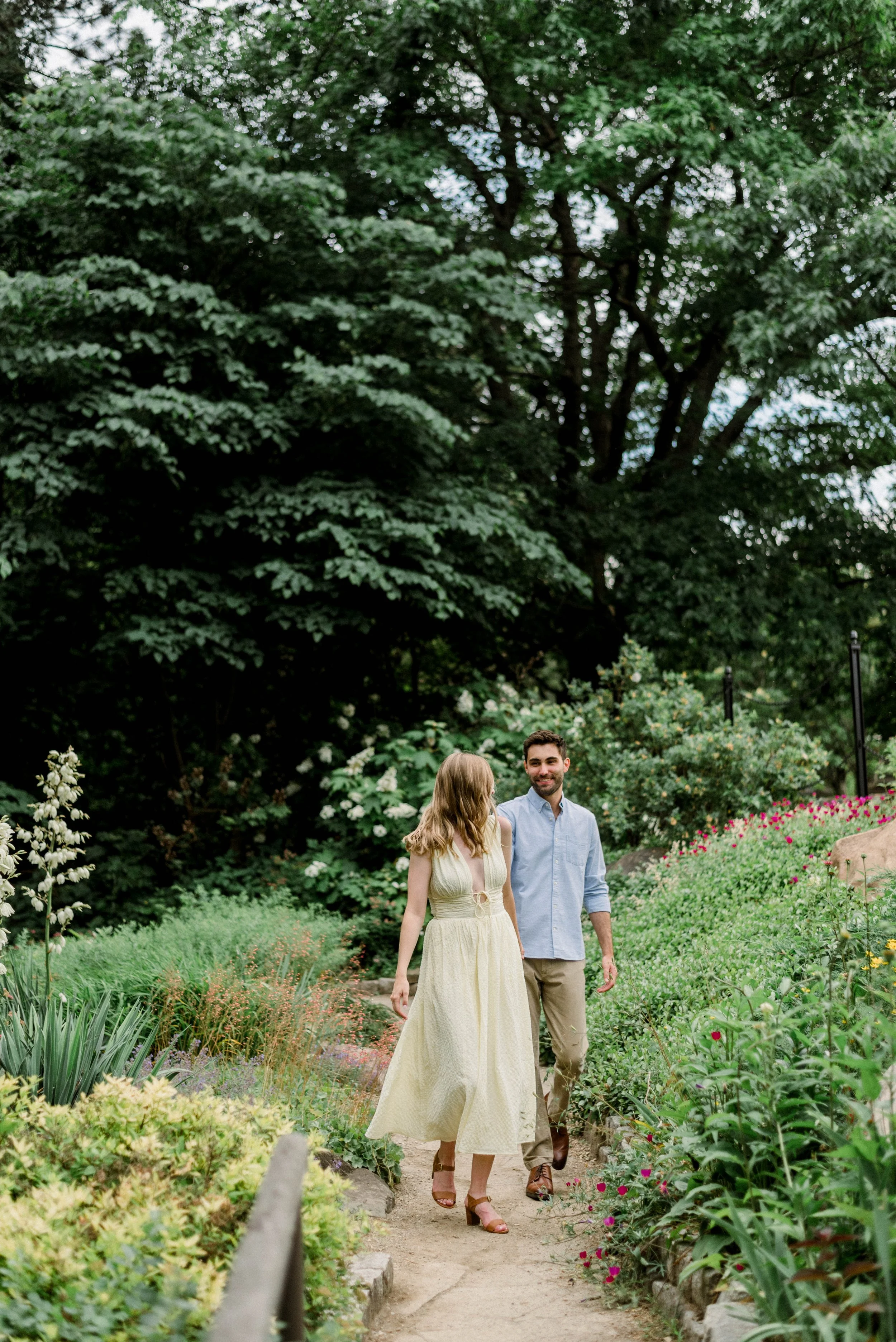 Summer Engagement Shoot at Holliday Park Indianapolis