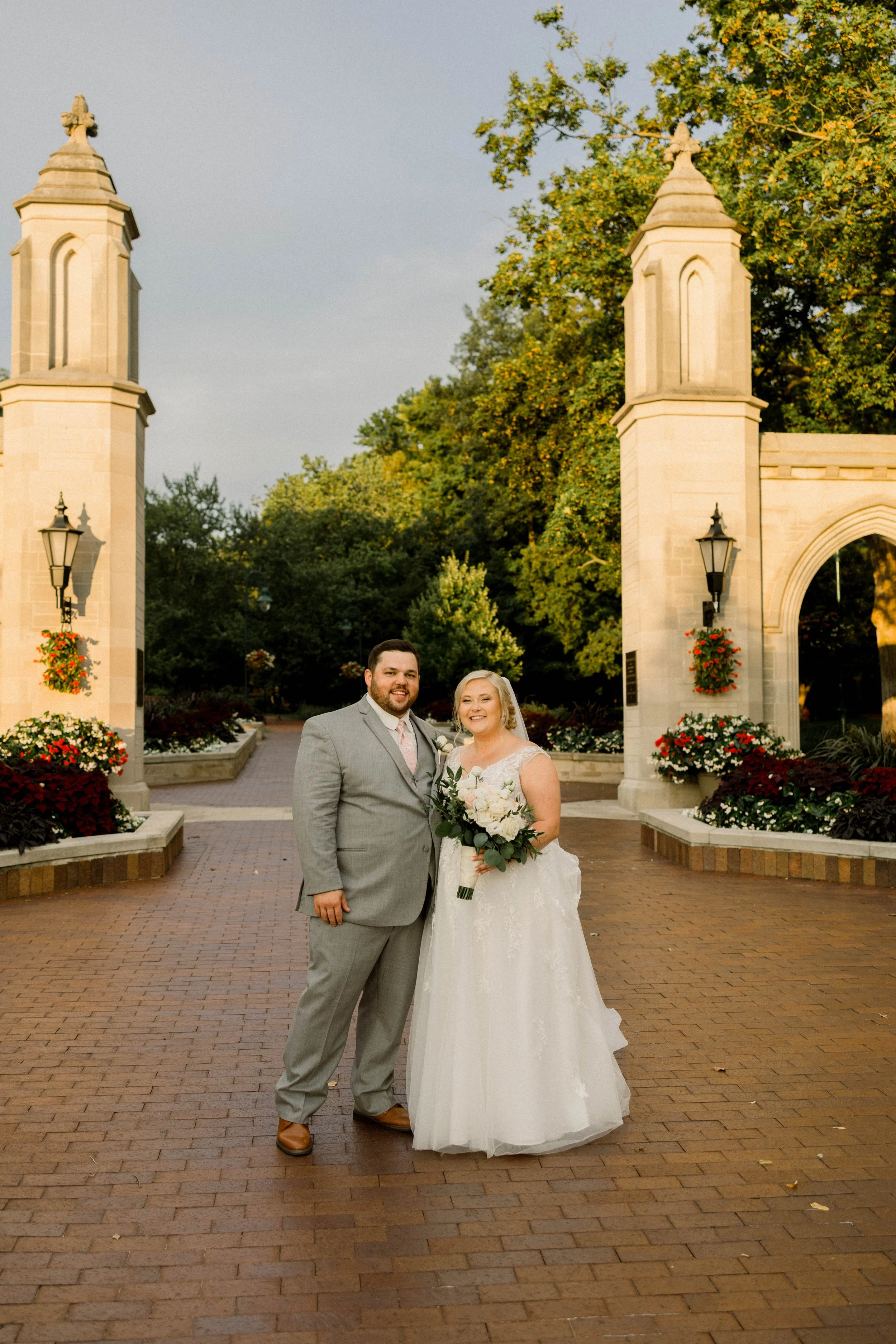 Summer Wedding at Indiana University Bloomington