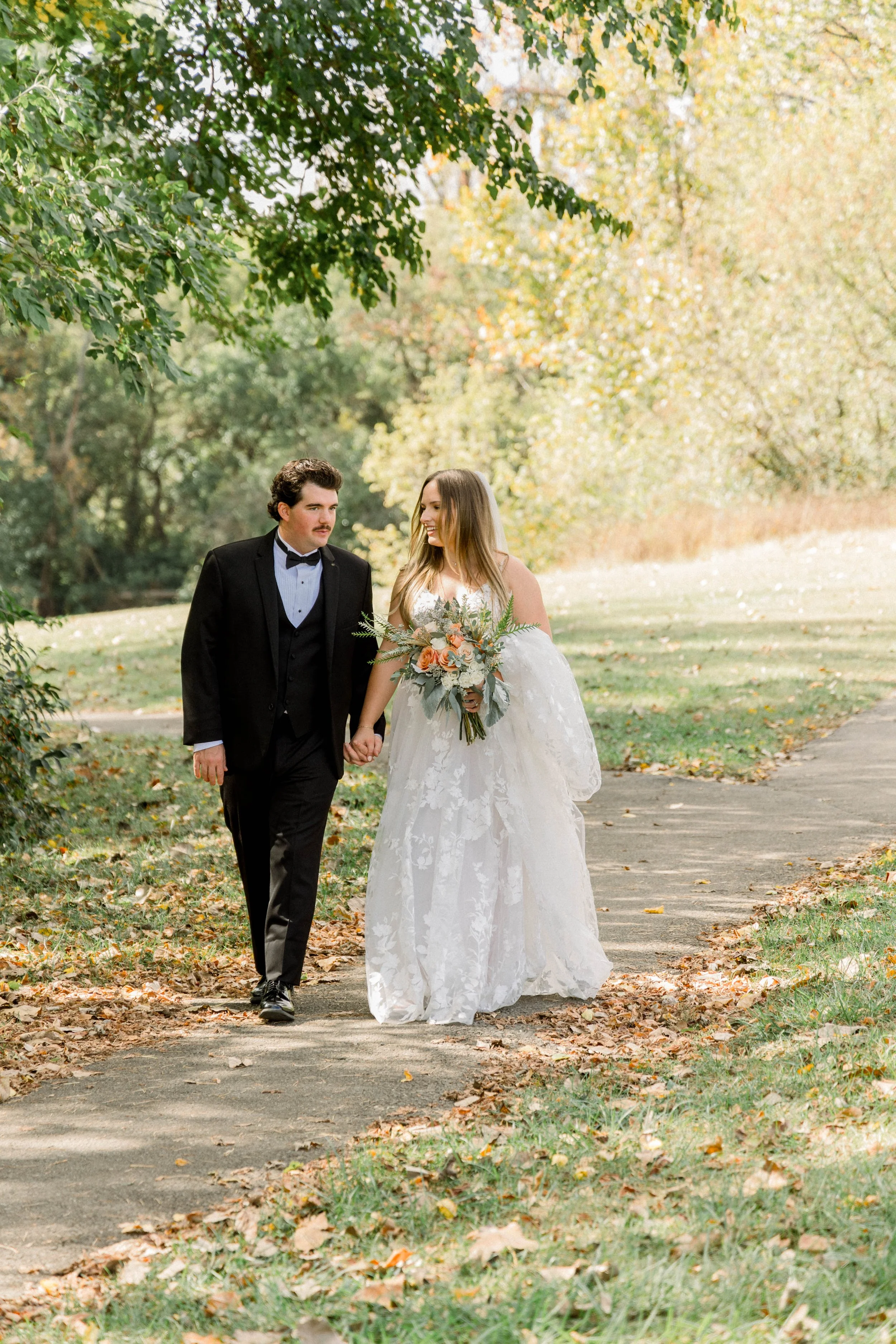 Fall Wedding at the Mill Race Event Center