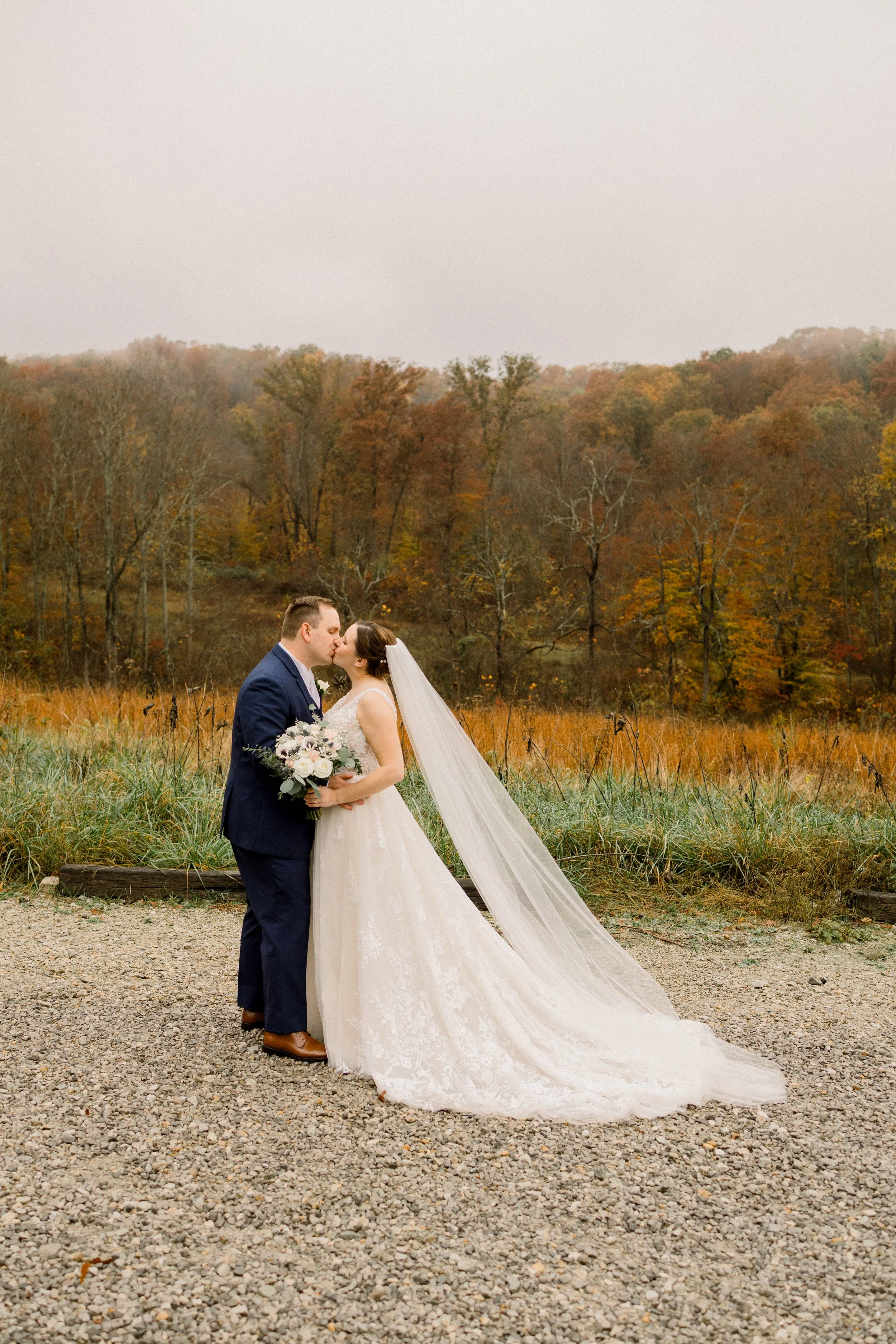 Autumn Wedding at The Wilds in Bloomington Indiana