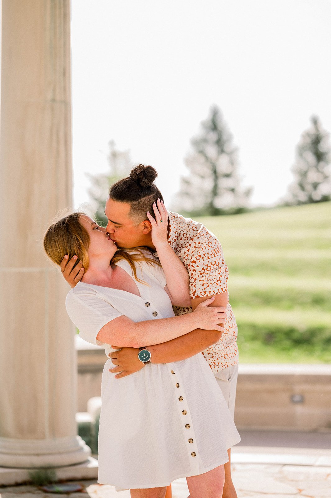 A Beautiful Day at Coxhall Gardens: Erin & Jonathan’s Engagement Photos