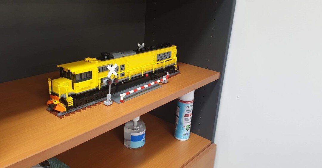 Another fantastic build by us now in the hands of the client. This is an Australian locomotive we designed for the operator and the company. 

We hope you enjoy the final result as much as we did designing it.

Want a custom LEGO&reg; model of your o