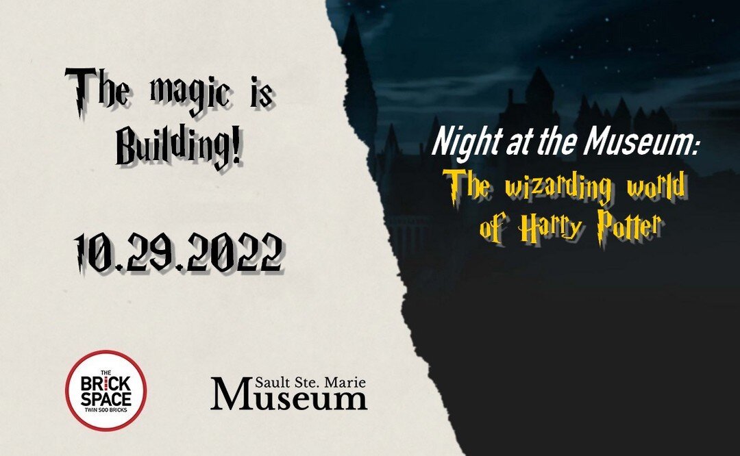 More details will be coming very soon but enjoy this little preview ;)

#magic #lego #history #cosplay #wizards #witches #museum
#chocolatefrogs #supportlocal #SupportSmallBusiness #localevent
#Halloween #candy #trickortreat