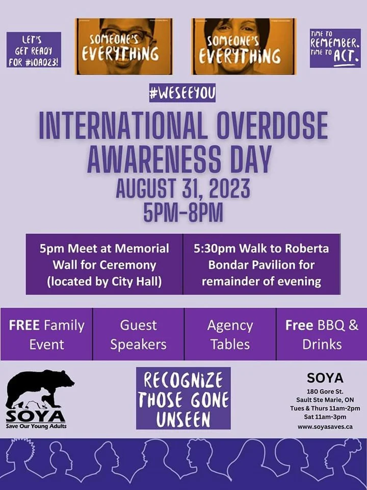 SOYA Overdose Awareness Day