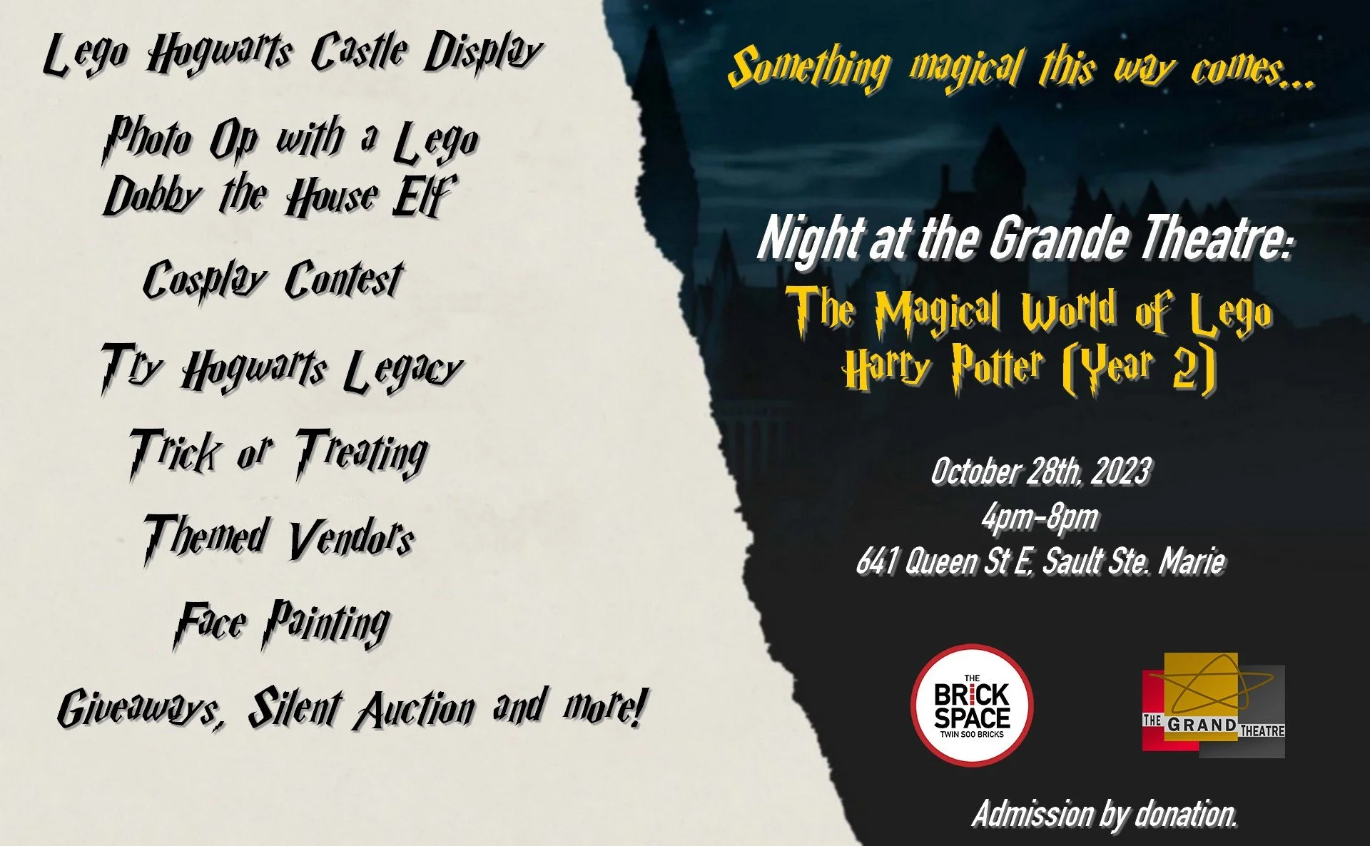 Night at the Grand Theatre: The Magical World of Lego Harry Potter (Year 2)
