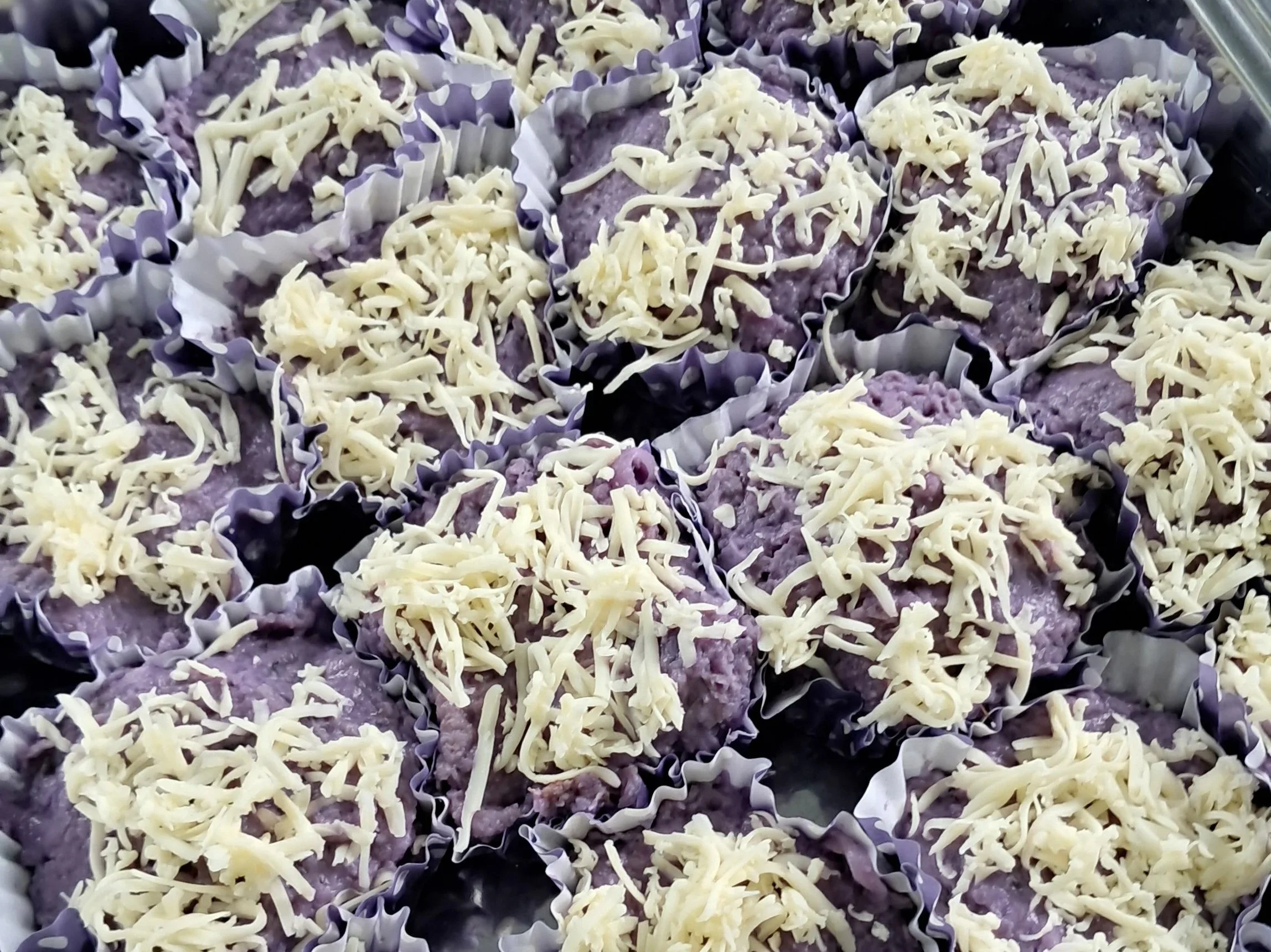 Look for the ube kinampay for your authentic ube lattes and pastries